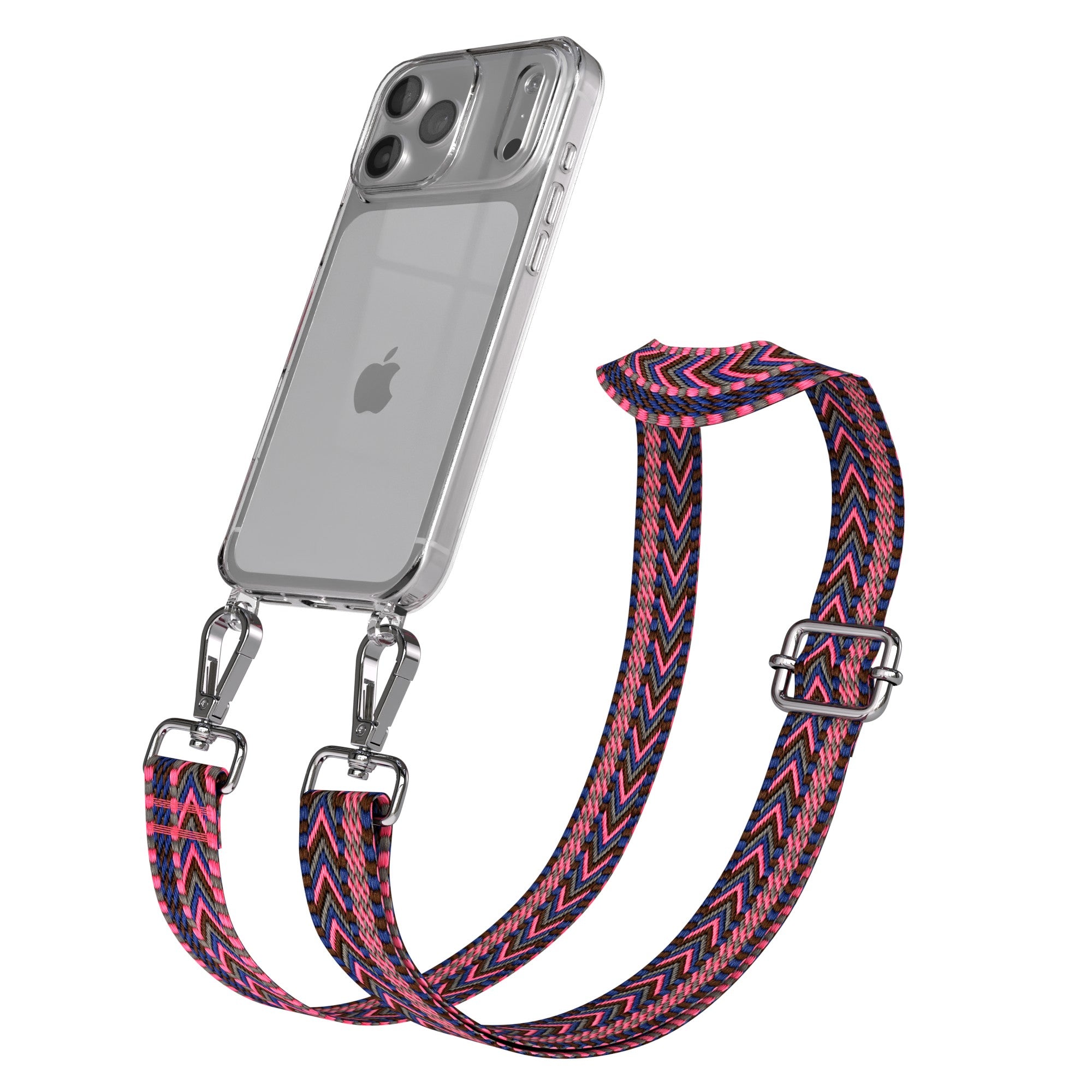 iPhone 17 Pro Max Handykette mit verstellbarem Boho Trageriemen von EAZY CASE