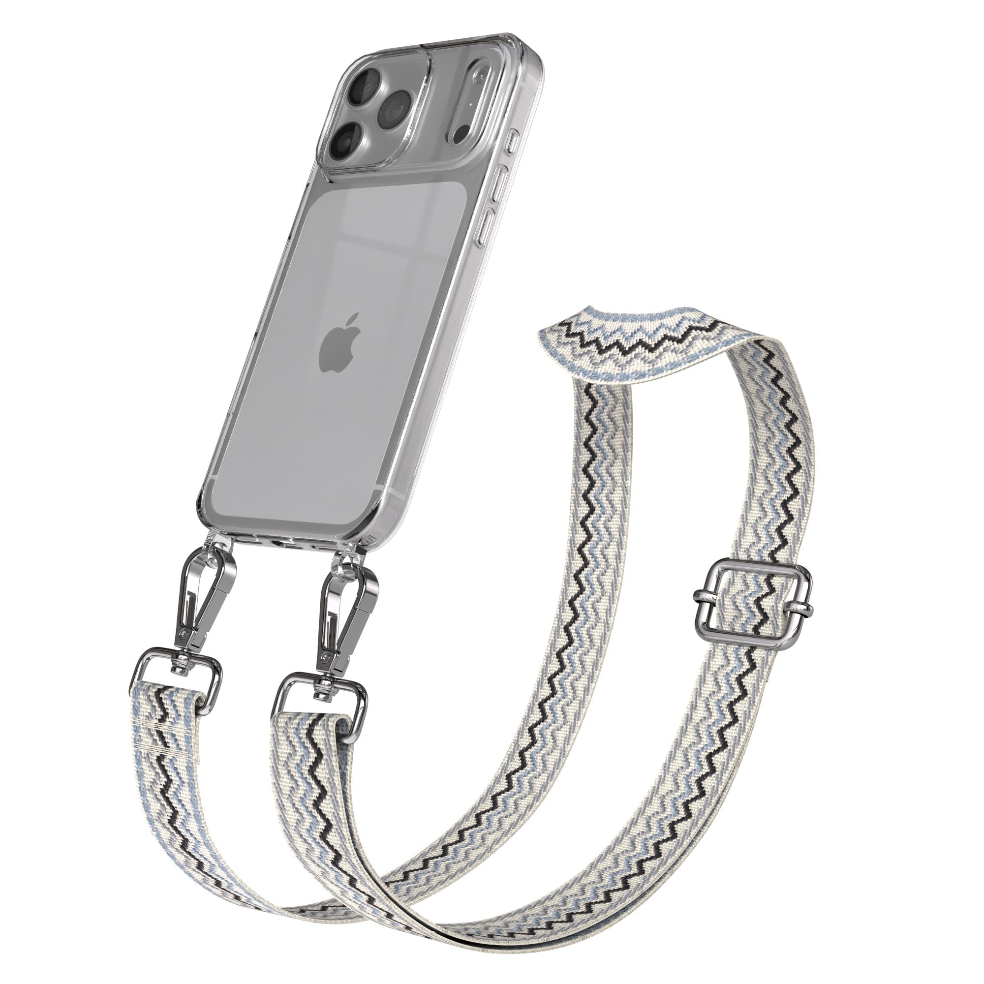 iPhone 17 Pro Max Handykette mit verstellbarem Boho Trageriemen von EAZY CASE