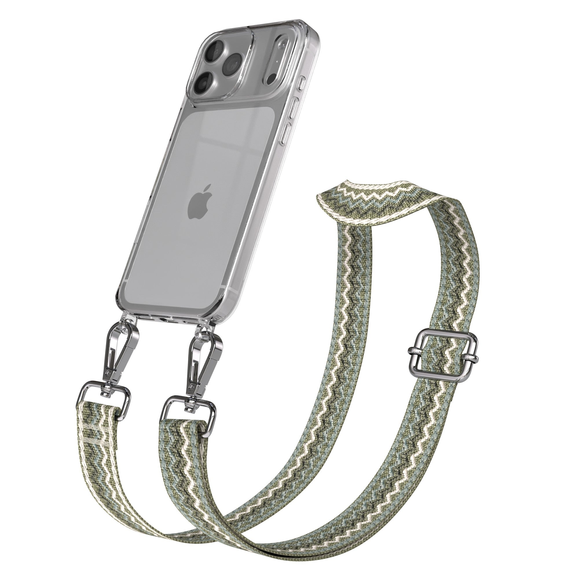 iPhone 17 Pro Max Handykette mit verstellbarem Boho Trageriemen von EAZY CASE