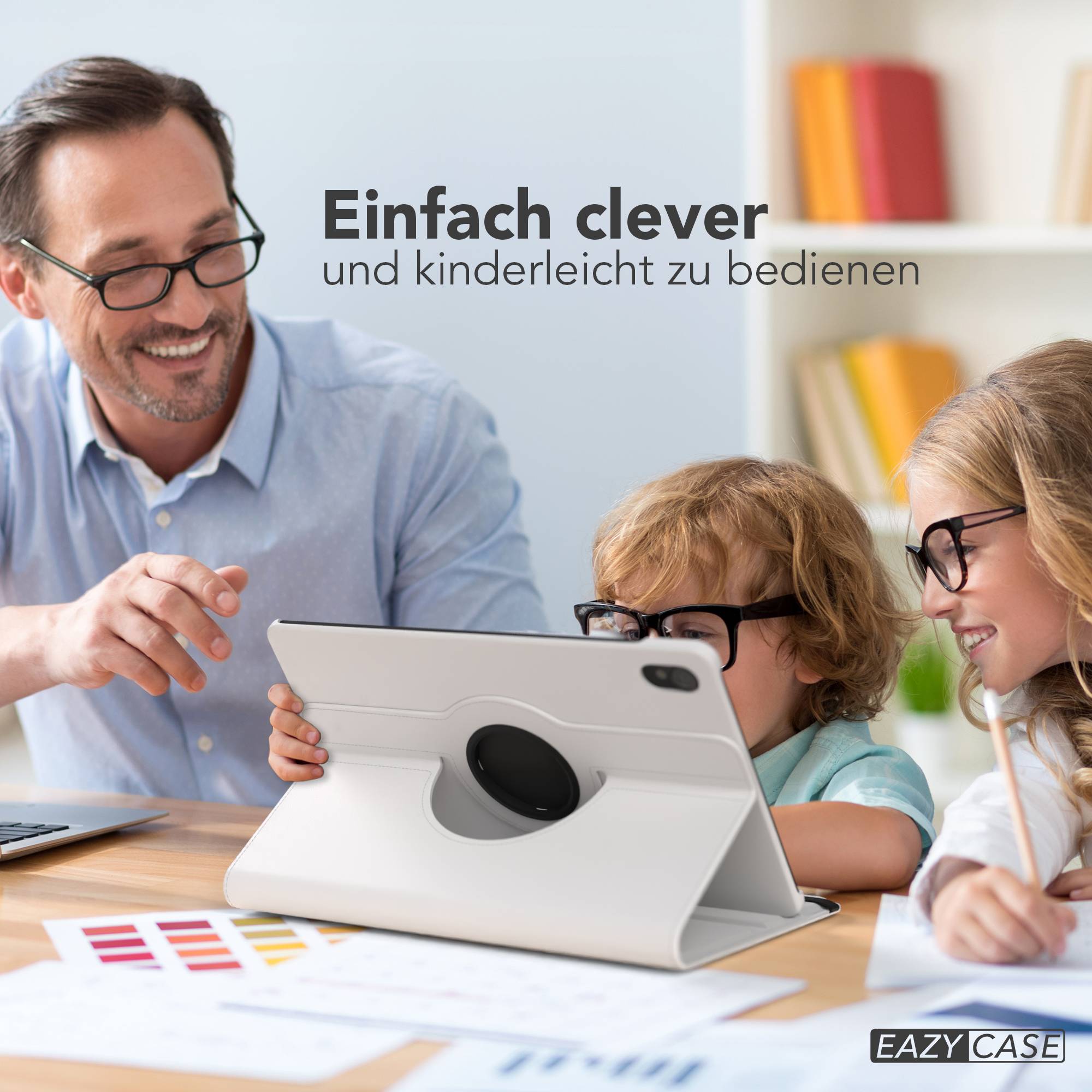 Samsung Galaxy Tab S11 drehbare Tablethülle 360 Grad Rotation Ständerfunktion EAZY CASE