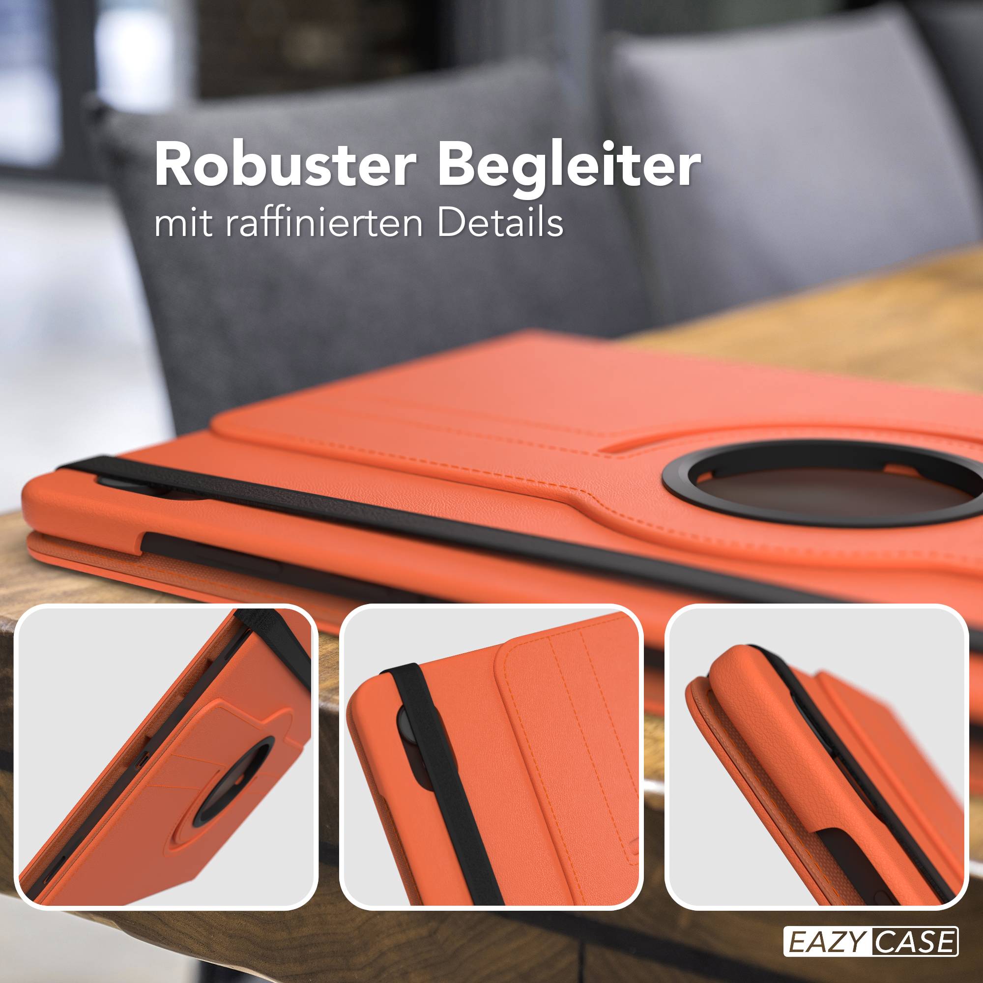 Samsung Galaxy Tab S11 drehbare Tablethülle 360 Grad Rotation Ständerfunktion EAZY CASE