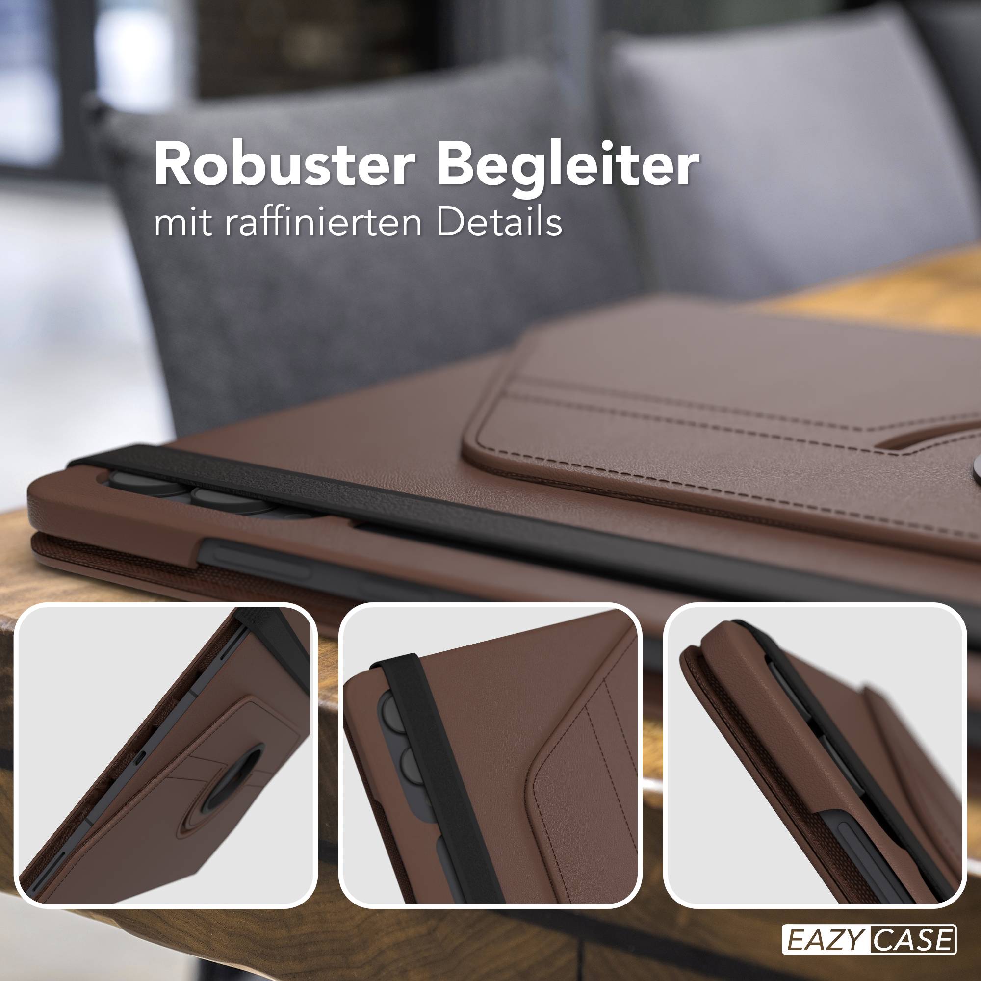 Samsung Galaxy Tab S11 Ultra drehbare Tablethülle 360 Grad Rotation Ständerfunktion