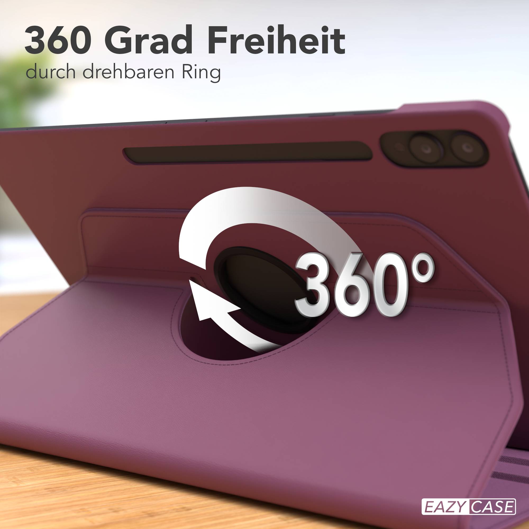 Samsung Galaxy Tab S11 Ultra drehbare Tablethülle 360 Grad Rotation Ständerfunktion