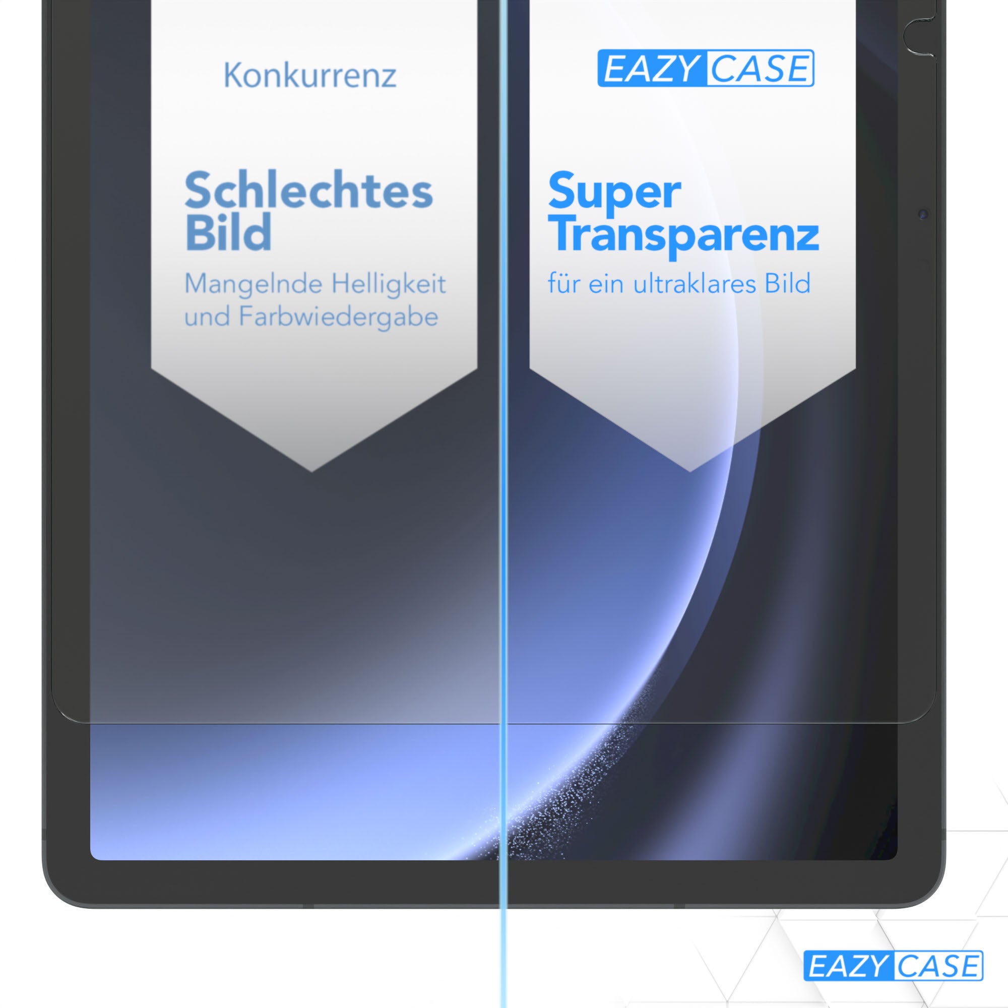 Samsung Galaxy Tab S10 Lite Schutzfolie aus gehärtetem Glas
