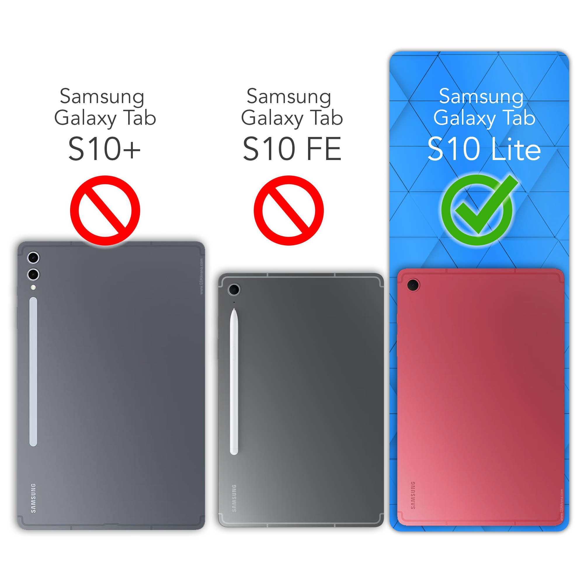 Samsung Galaxy Tab S10 Lite Schutzfolie aus gehärtetem Glas