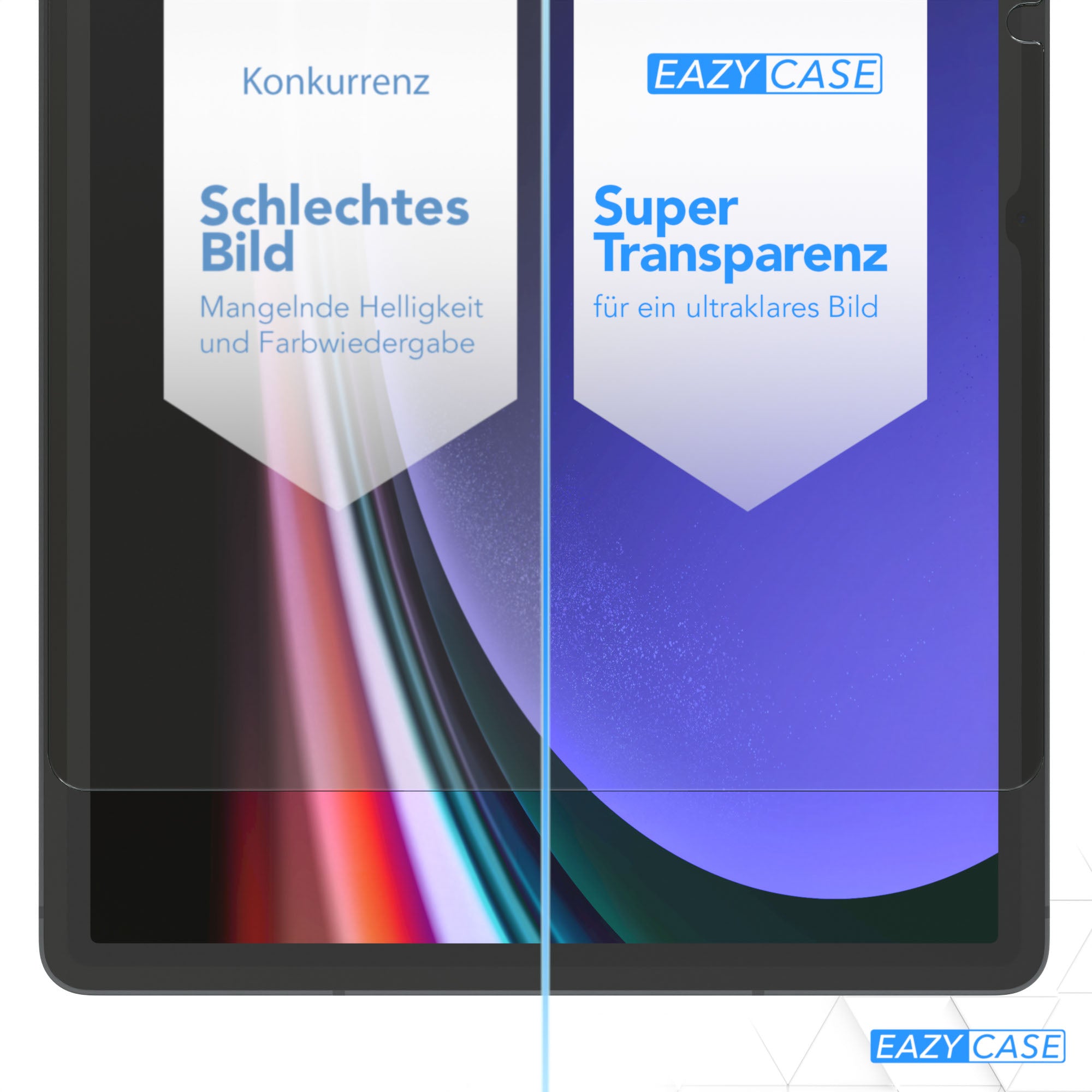 Samsung Galaxy Tab S11 Schutzfolie aus gehärtetem Glas von EAZY CASE