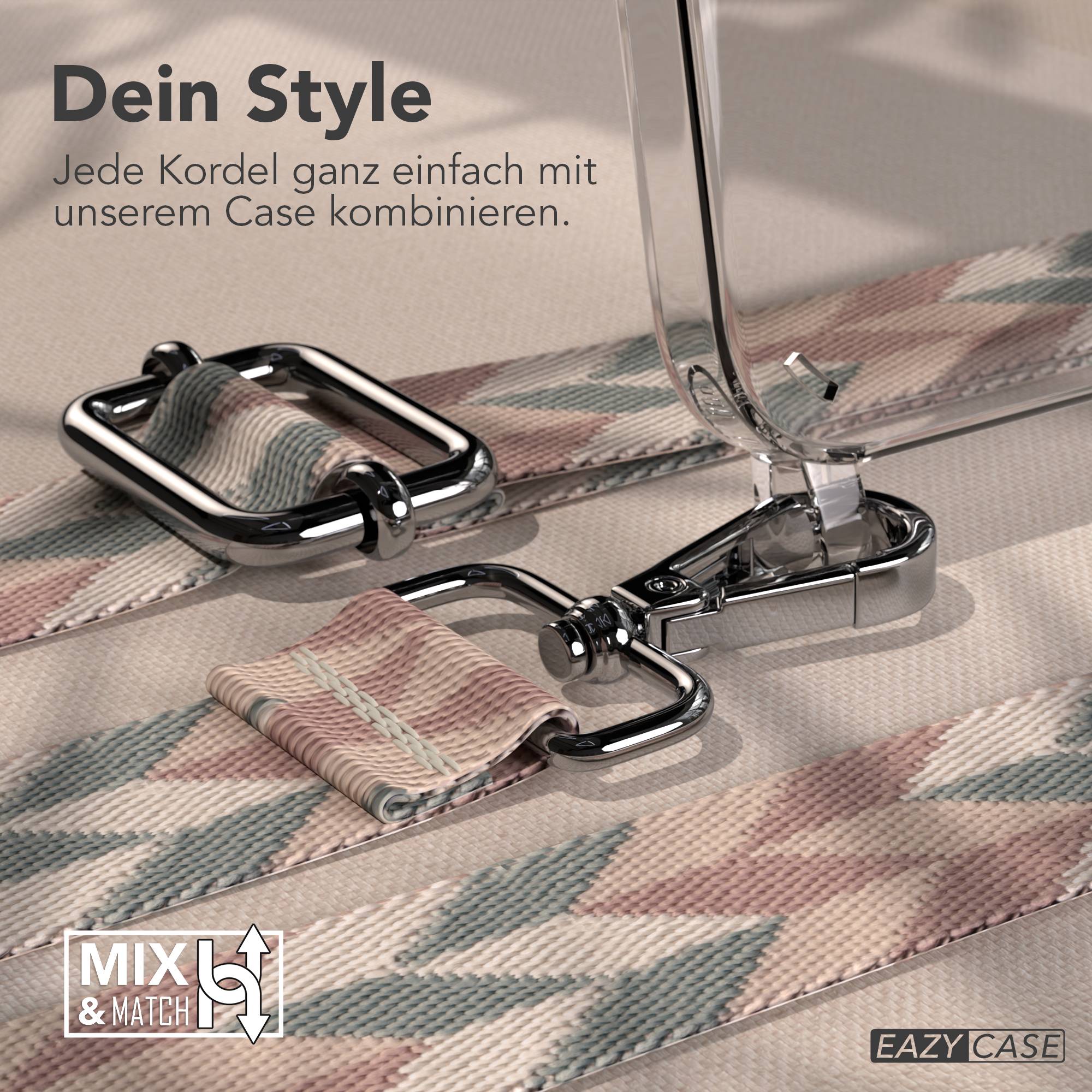 iPhone 16e Handykette mit verstellbarem Boho Band von EAZY CASE