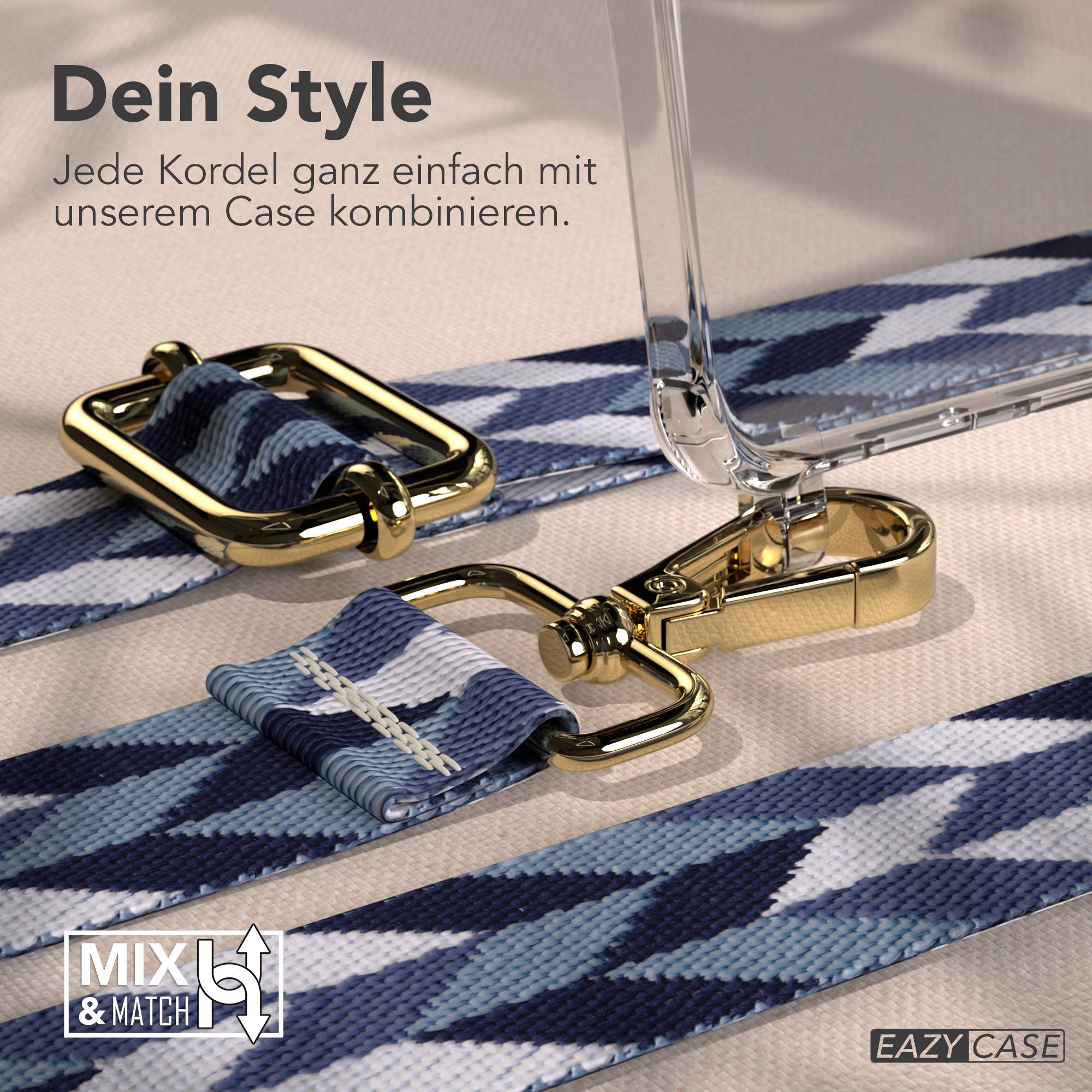 Samsung Galaxy S25 Edge Handykette mit verstellbarem Boho Trageriemen