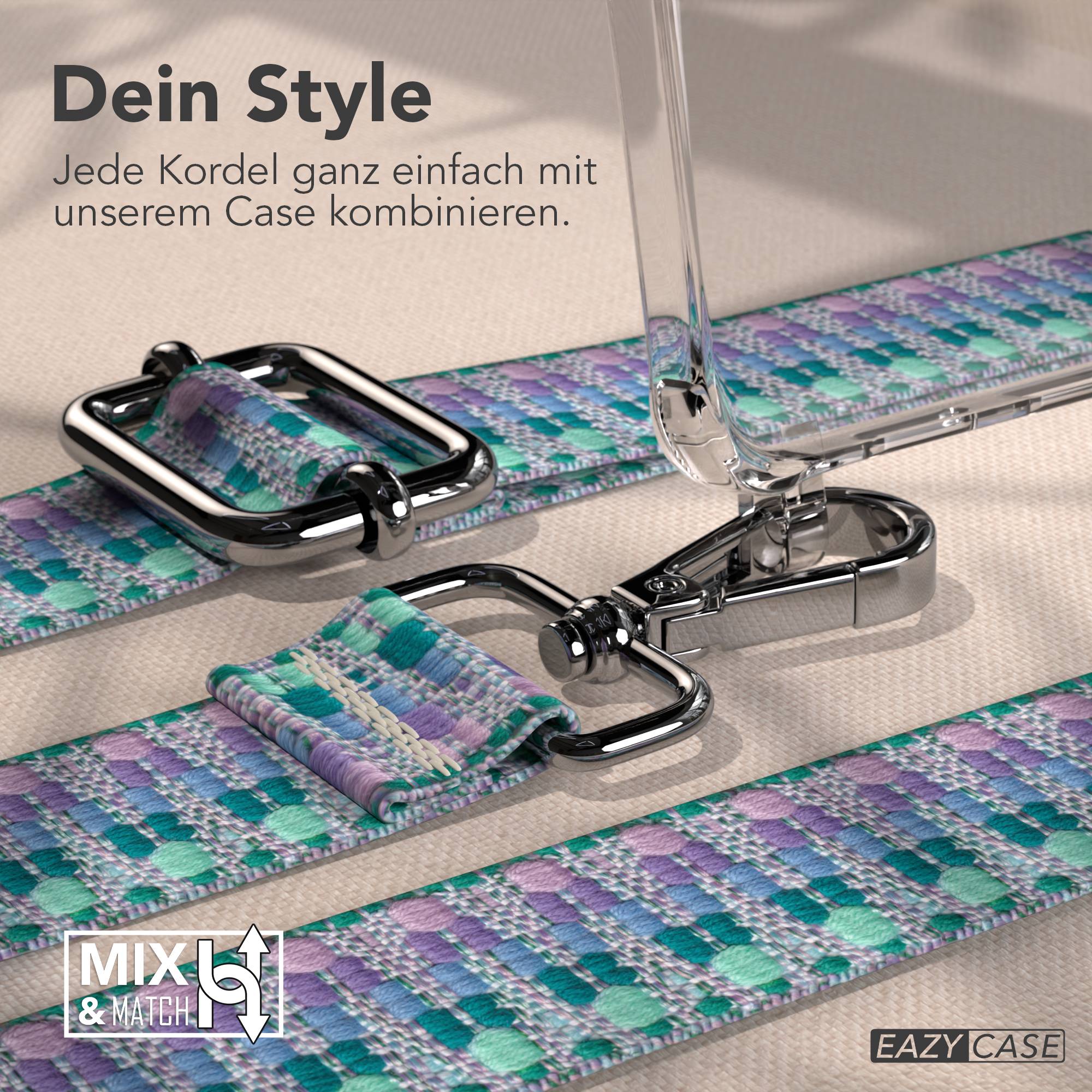 Samsung Galaxy S25 Edge Handykette mit verstellbarem Boho Trageriemen