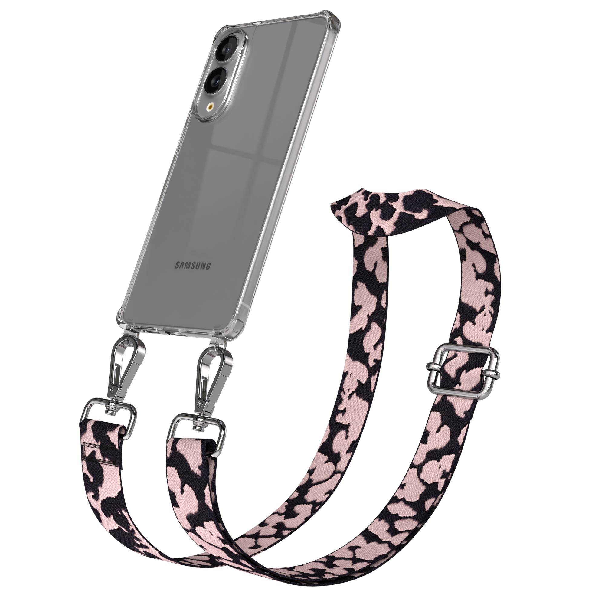 Samsung Galaxy S25 Edge Handykette mit verstellbarem Boho Trageriemen