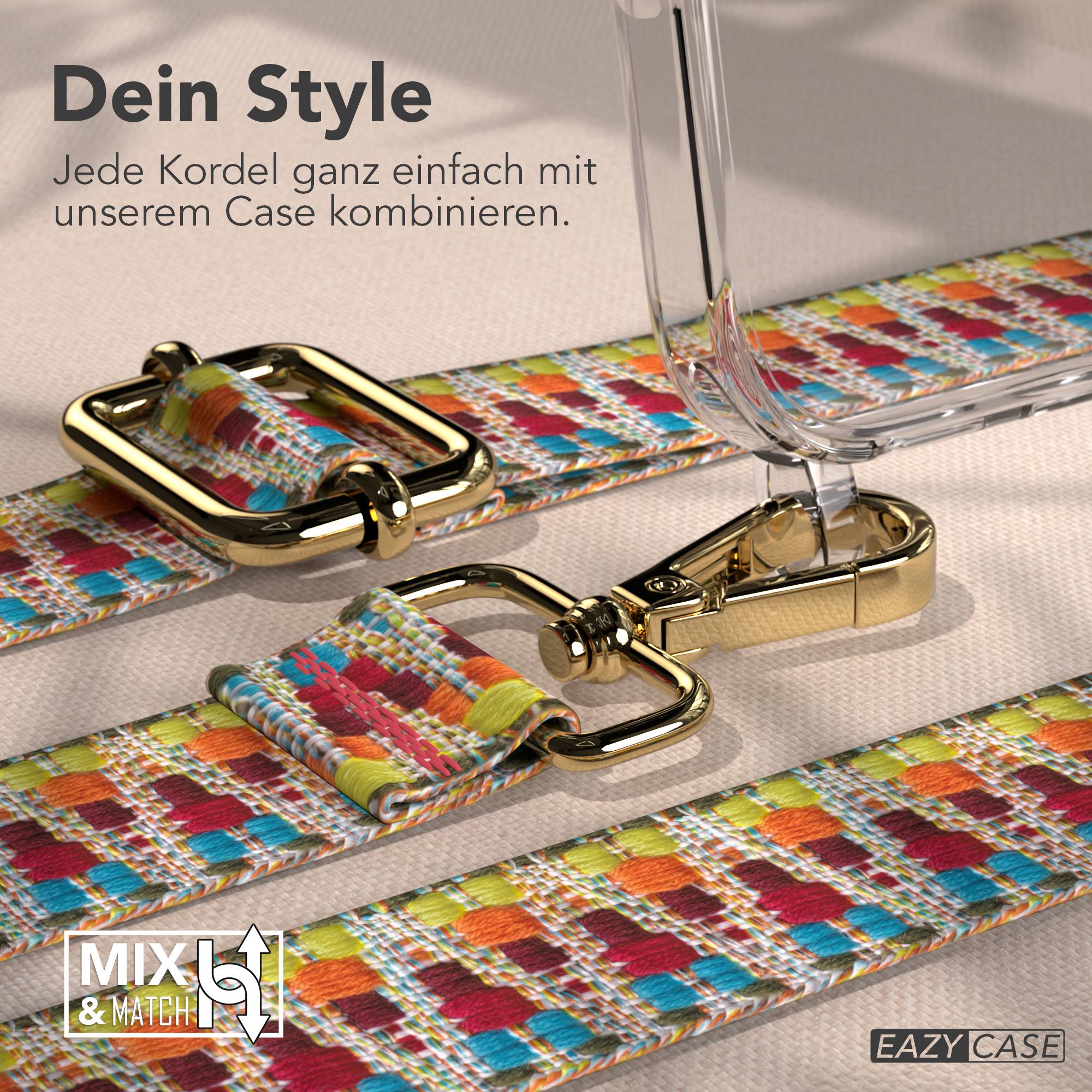 iPhone 17 Handykette mit verstellbarem Boho Band zum Umhängen
