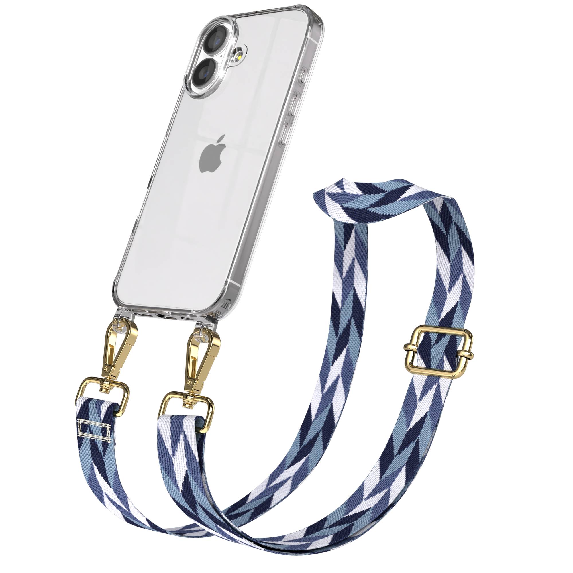 iPhone 17 Handykette mit verstellbarem Boho Band zum Umhängen