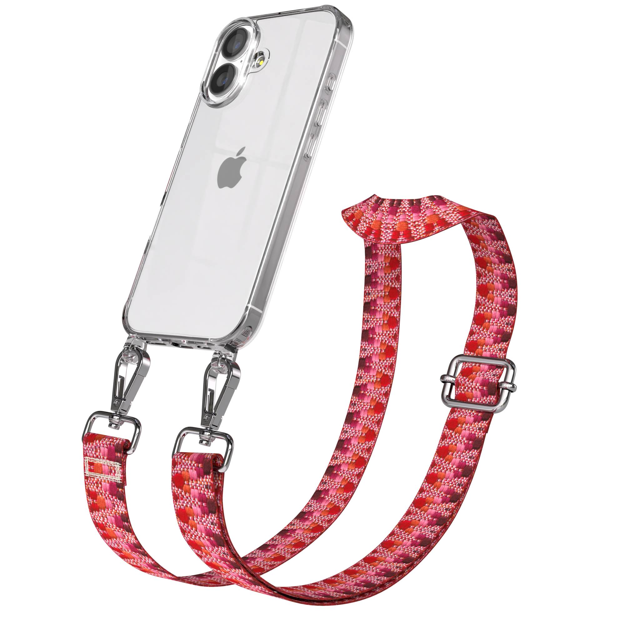 iPhone 17 Handykette mit verstellbarem Boho Band zum Umhängen