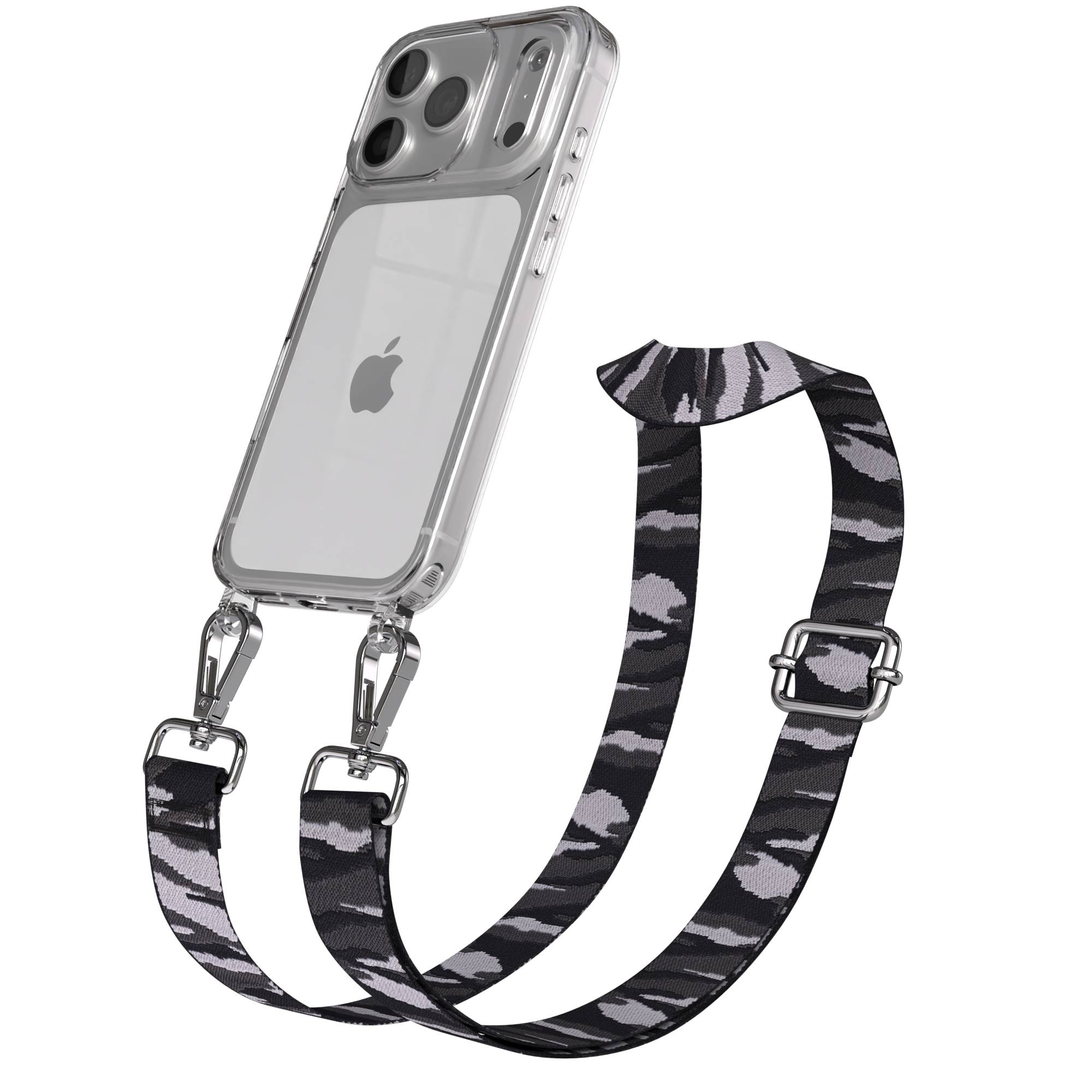 iPhone 17 Pro Handykette mit Boho Band verstellbar