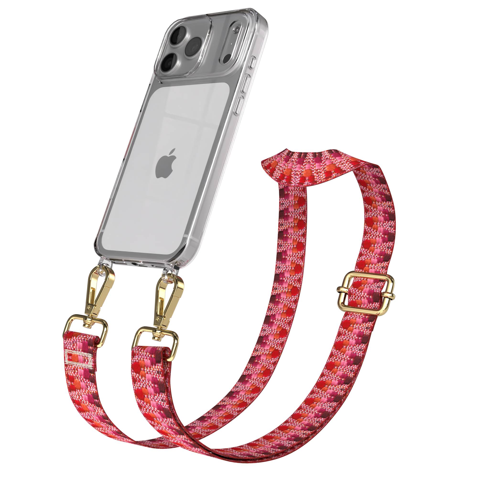 iPhone 17 Pro Max Handykette mit Boho Band verstellbar EAZY CASE