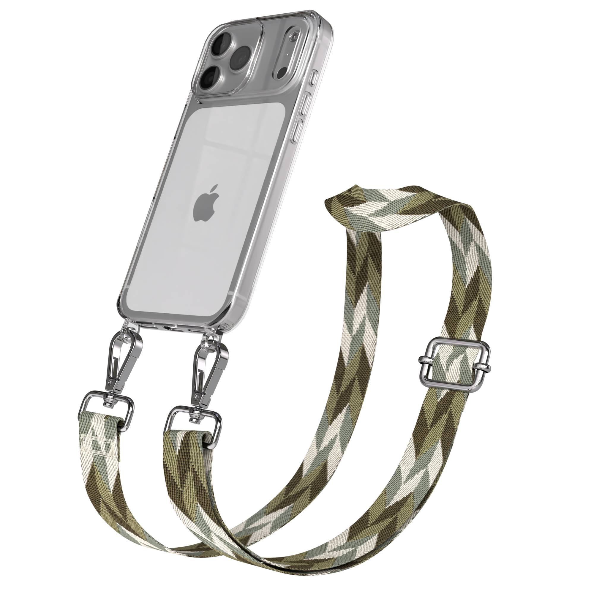 iPhone 17 Pro Max Handykette mit Boho Band verstellbar EAZY CASE