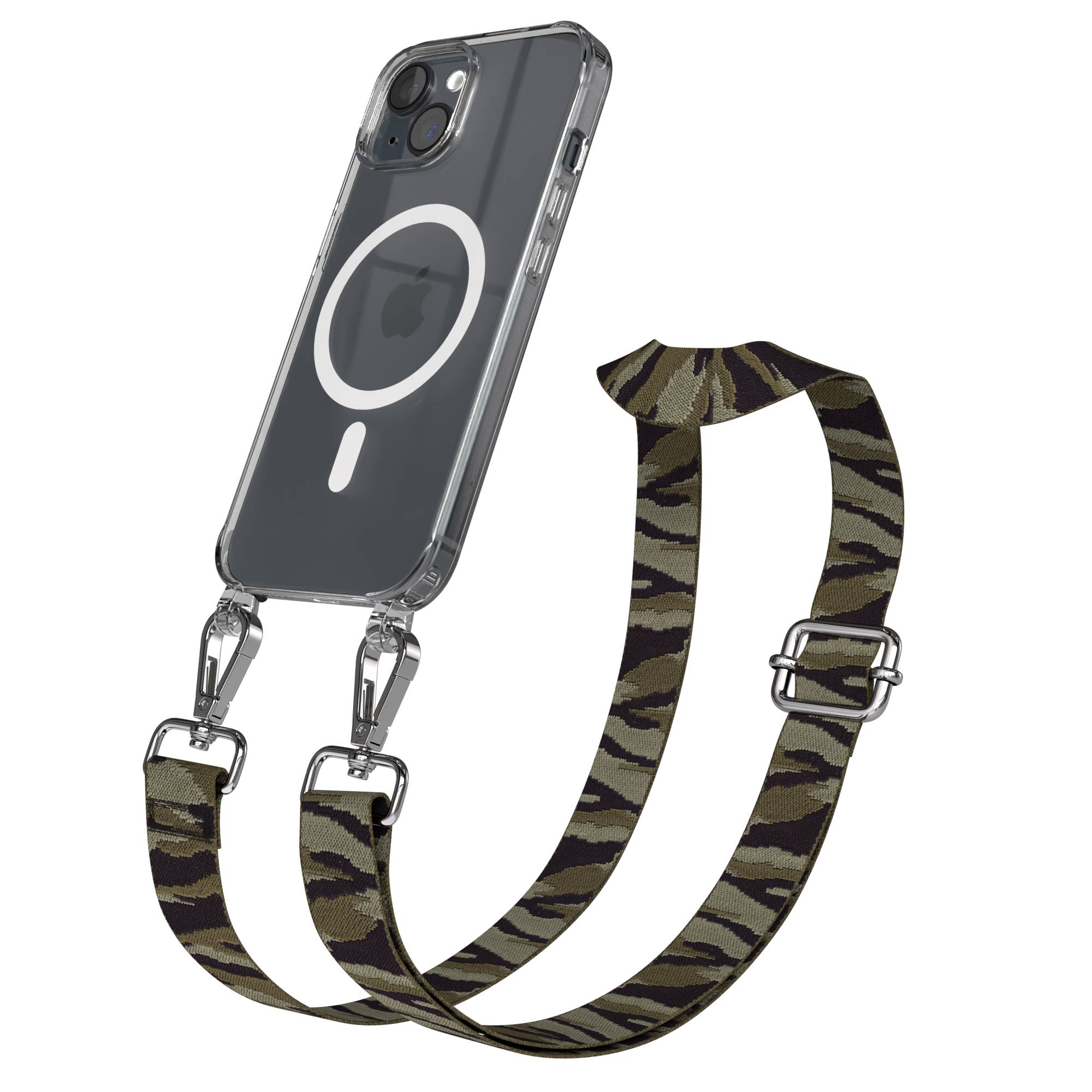 iPhone 15 MagSafe Handykette mit Boho Band von EAZY CASE
