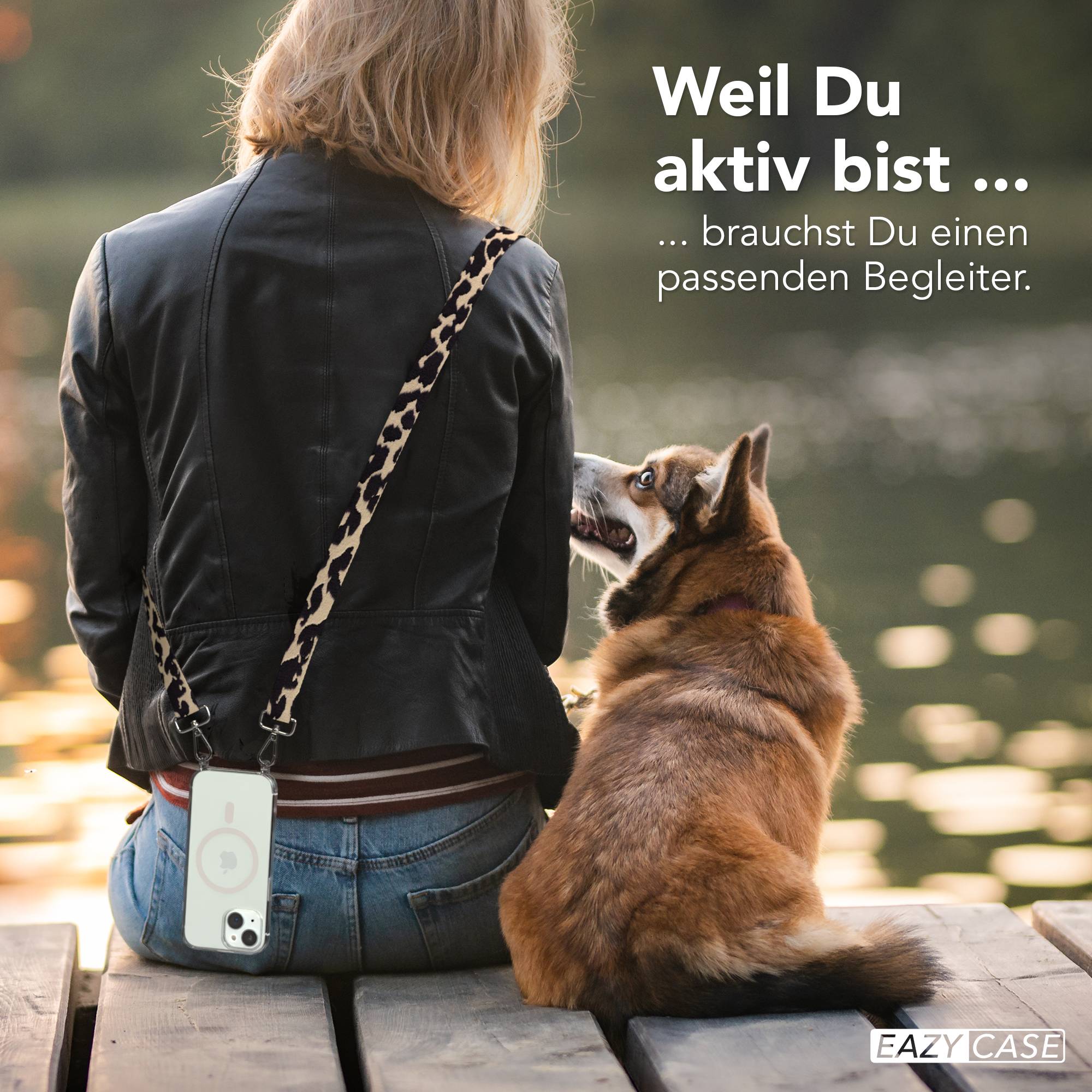 iPhone 15 MagSafe Handykette mit Boho Band von EAZY CASE