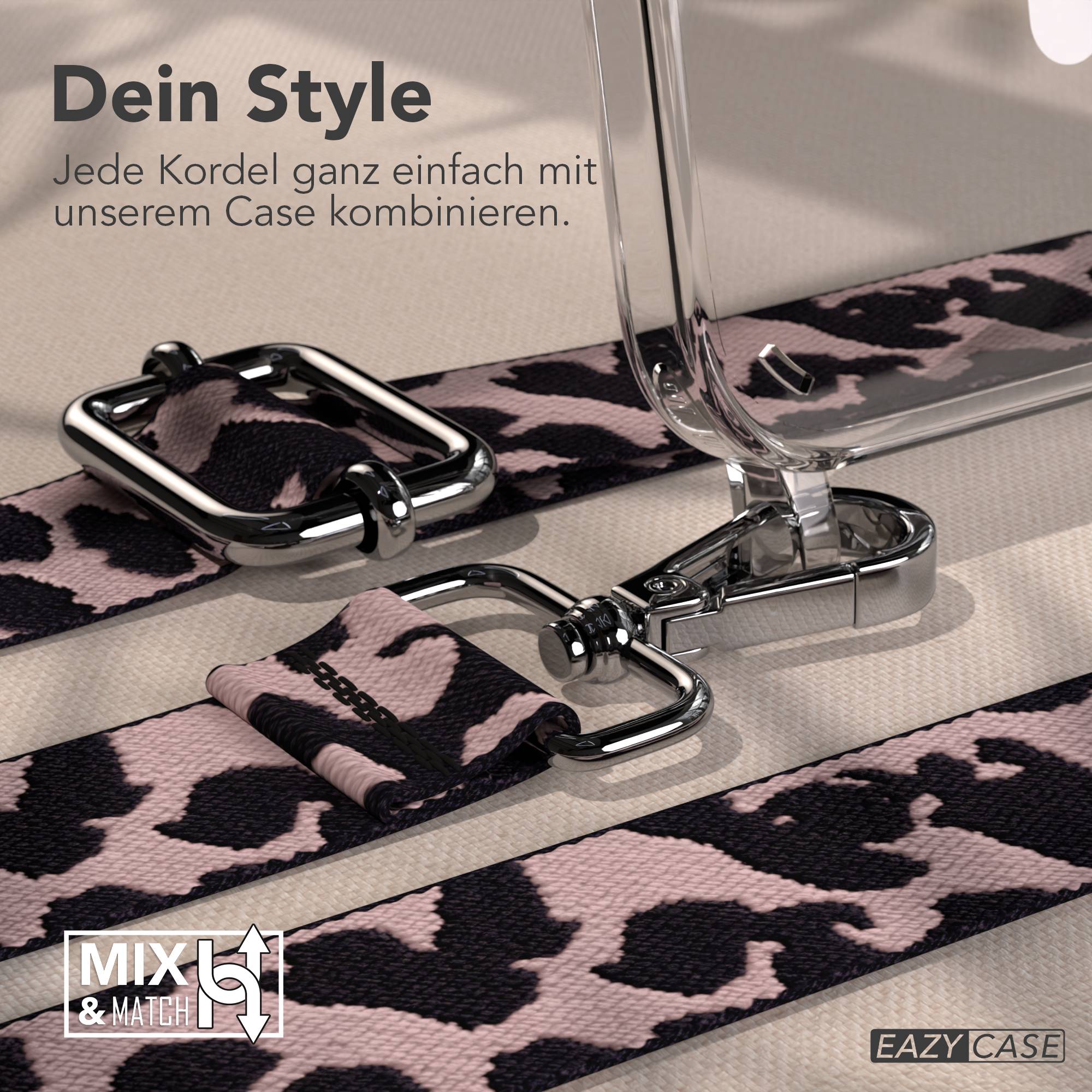 iPhone 15 Plus MagSafe Handykette mit verstellbarem Boho Band Umhängeriemen