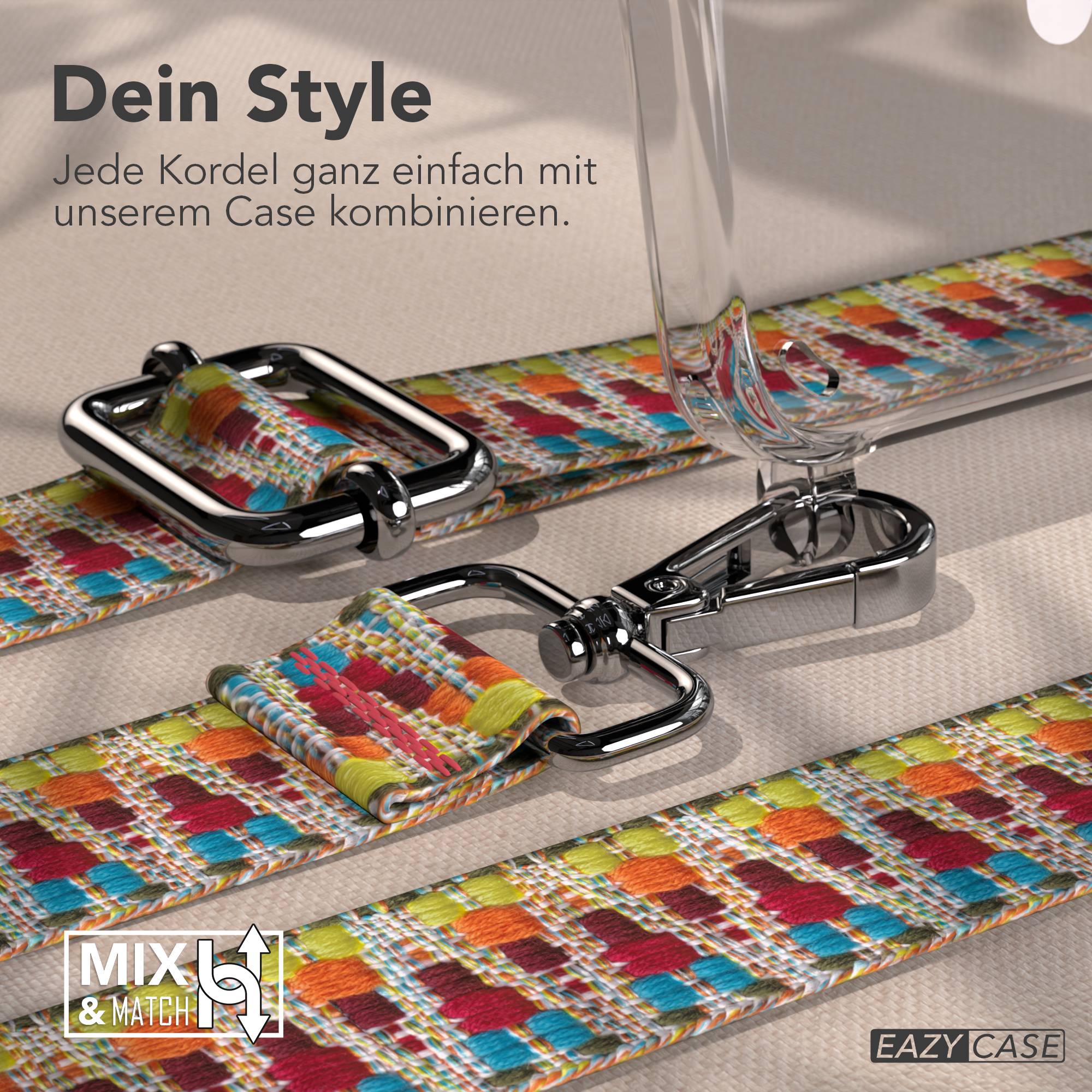 Samsung Galaxy S24 Handykette MagSafe mit Boho Band verstellbar