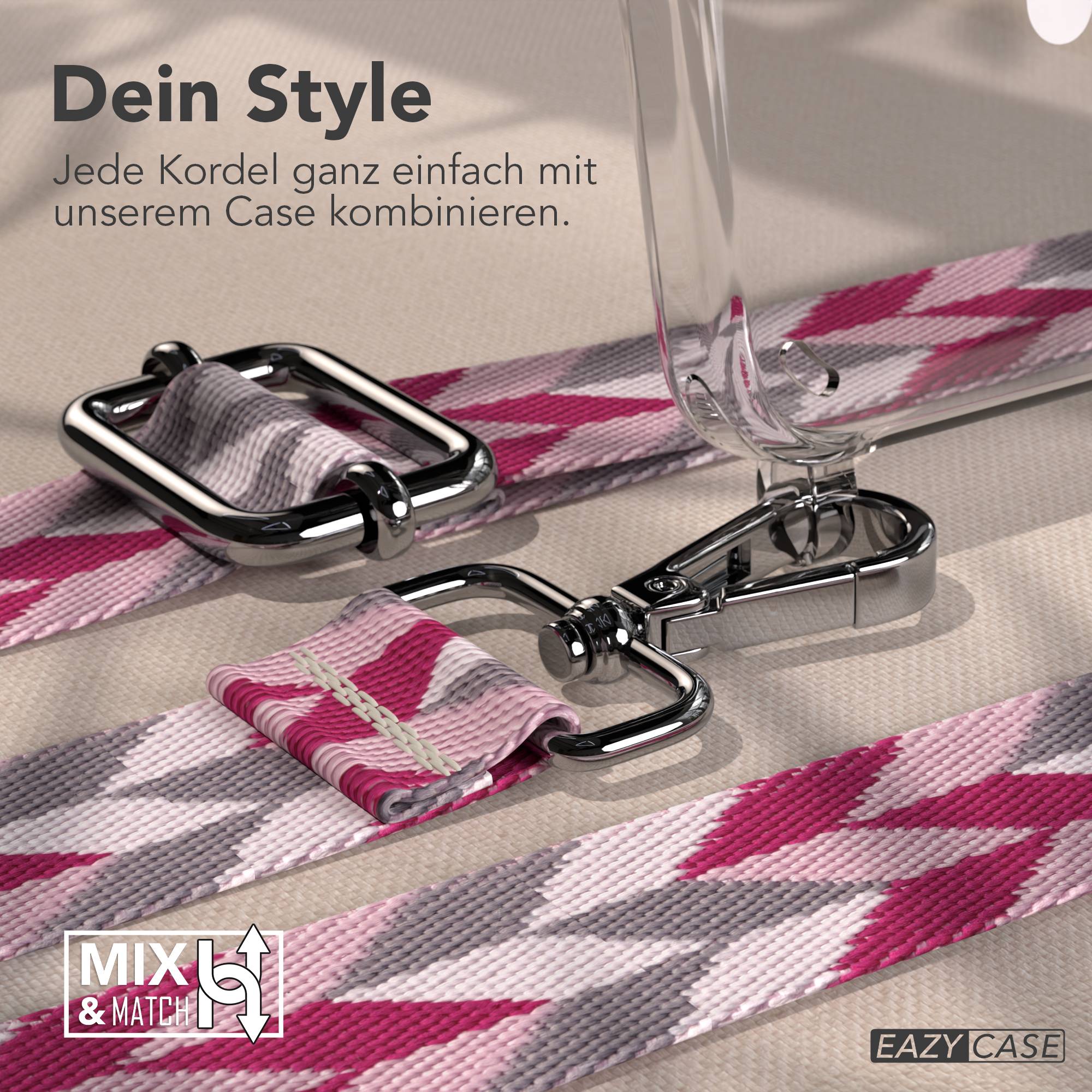Samsung Galaxy S24 Handykette MagSafe mit Boho Band verstellbar