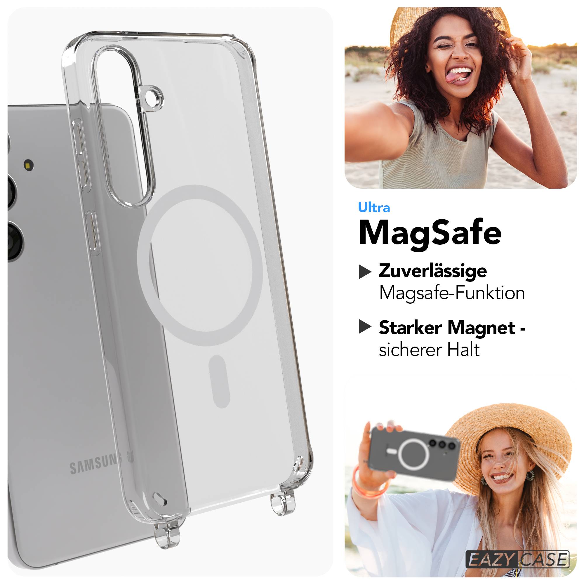 Samsung Galaxy S24 Plus Handykette MagSafe Boho Band verstellbar EAZY CASE