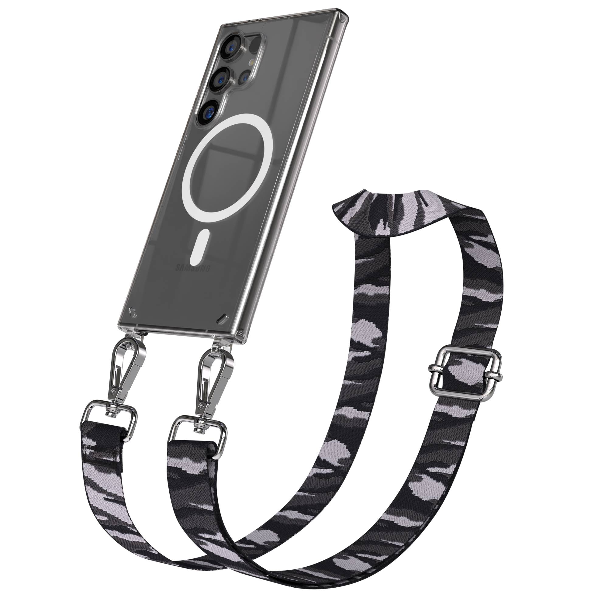 Samsung Galaxy S24 Ultra Handykette MagSafe mit Boho Band verstellbar