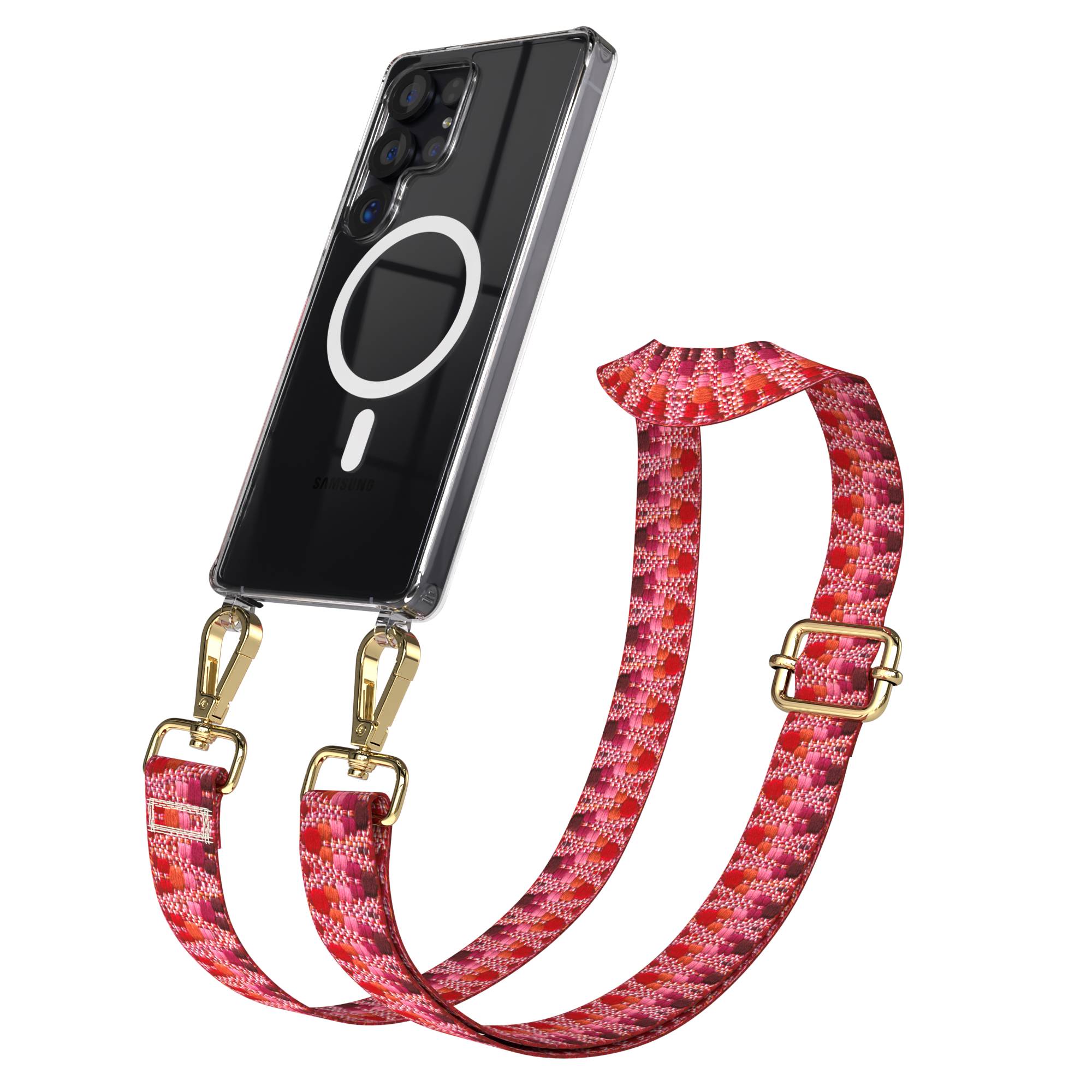 Samsung Galaxy S25 Ultra Handykette MagSafe Boho Band verstellbar