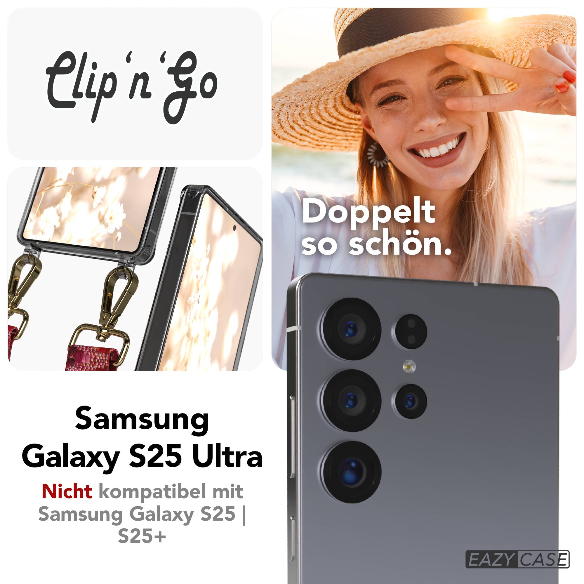 Samsung Galaxy S25 Ultra Handykette MagSafe Boho Band verstellbar
