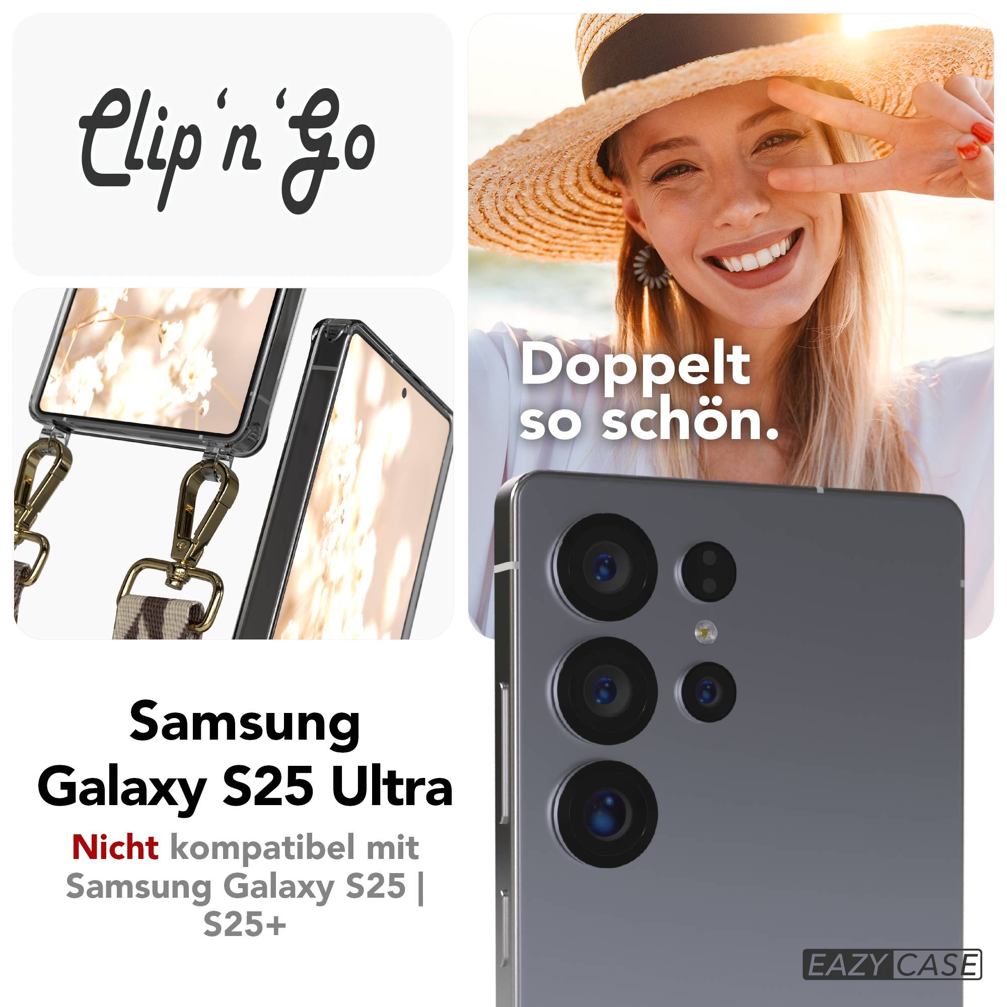 Samsung Galaxy S25 Ultra Handykette MagSafe Boho Band verstellbar