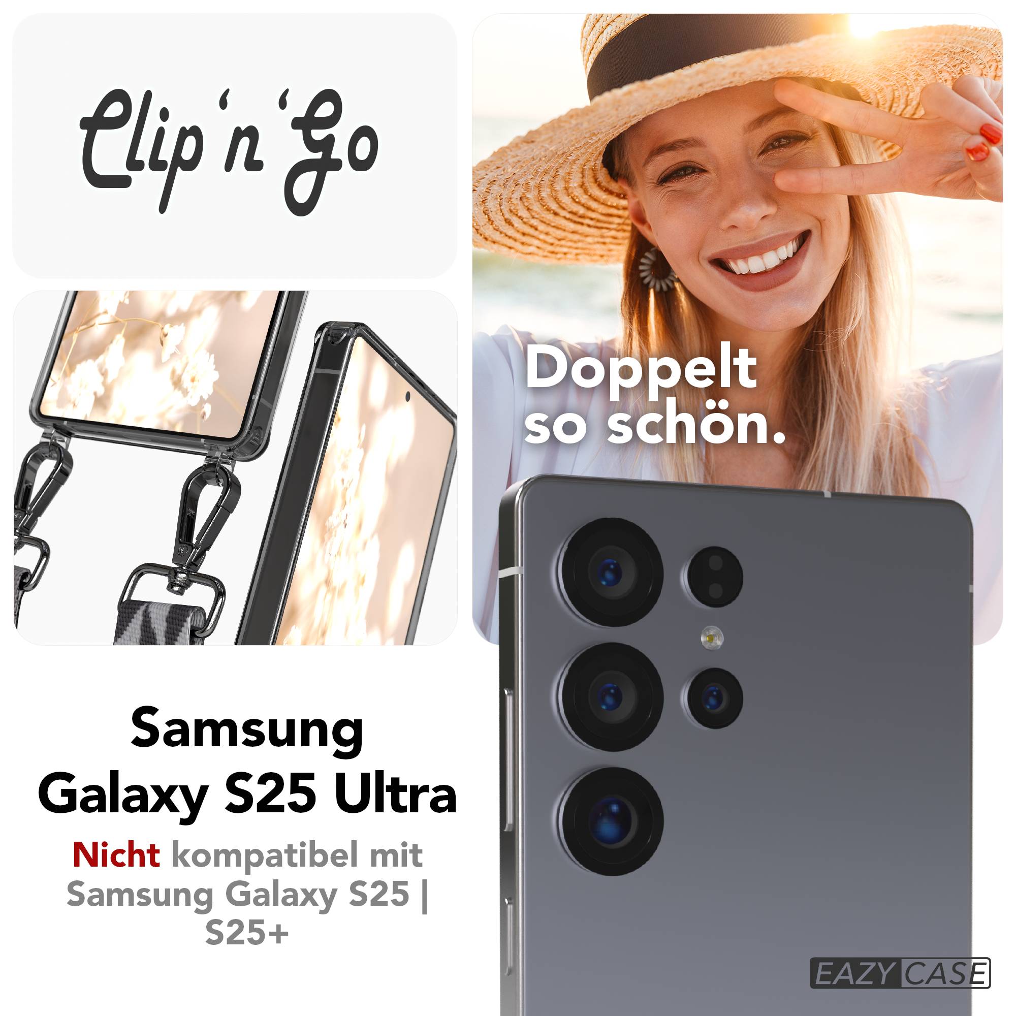 Samsung Galaxy S25 Ultra Handykette MagSafe Boho Band verstellbar