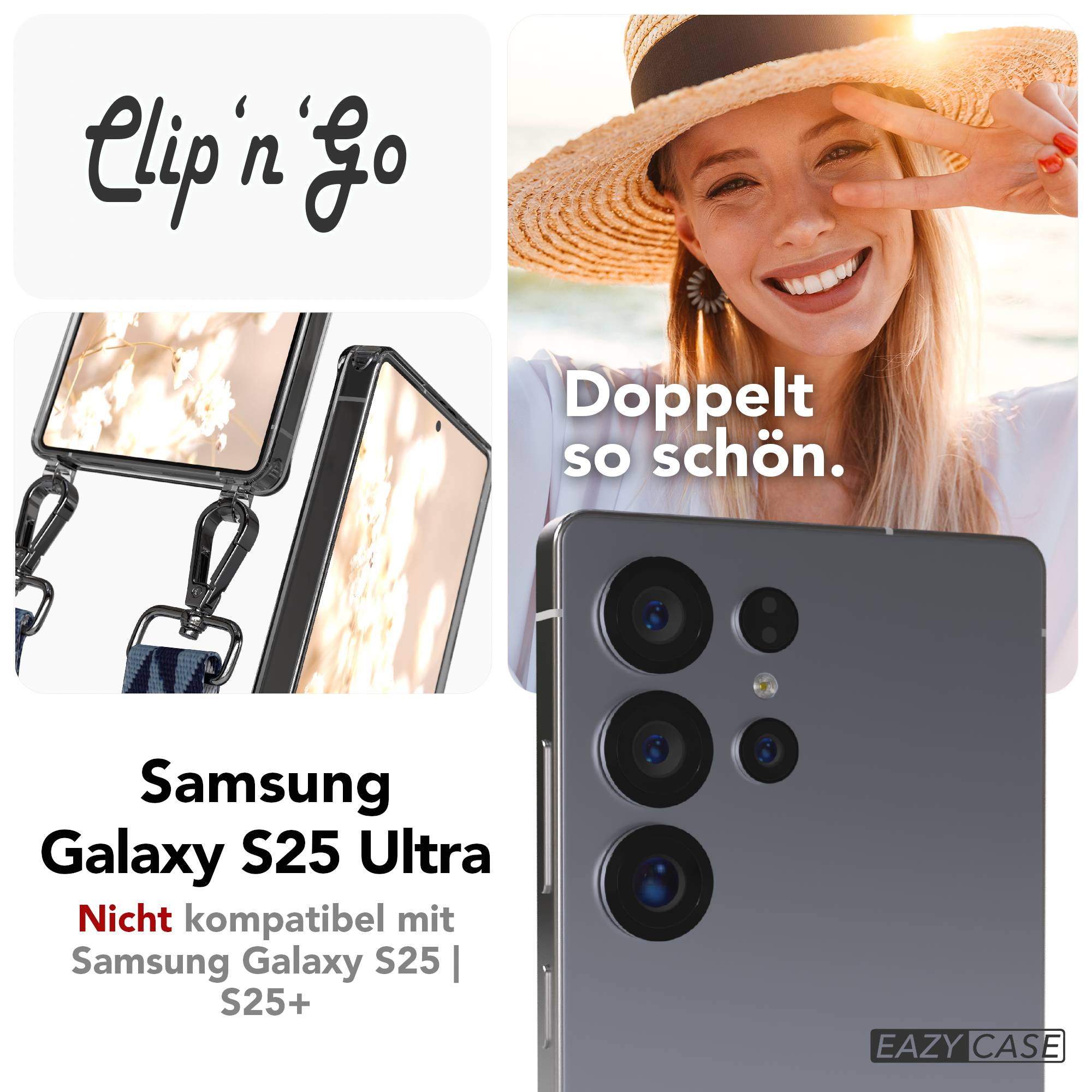 Samsung Galaxy S25 Ultra Handykette MagSafe Boho Band verstellbar