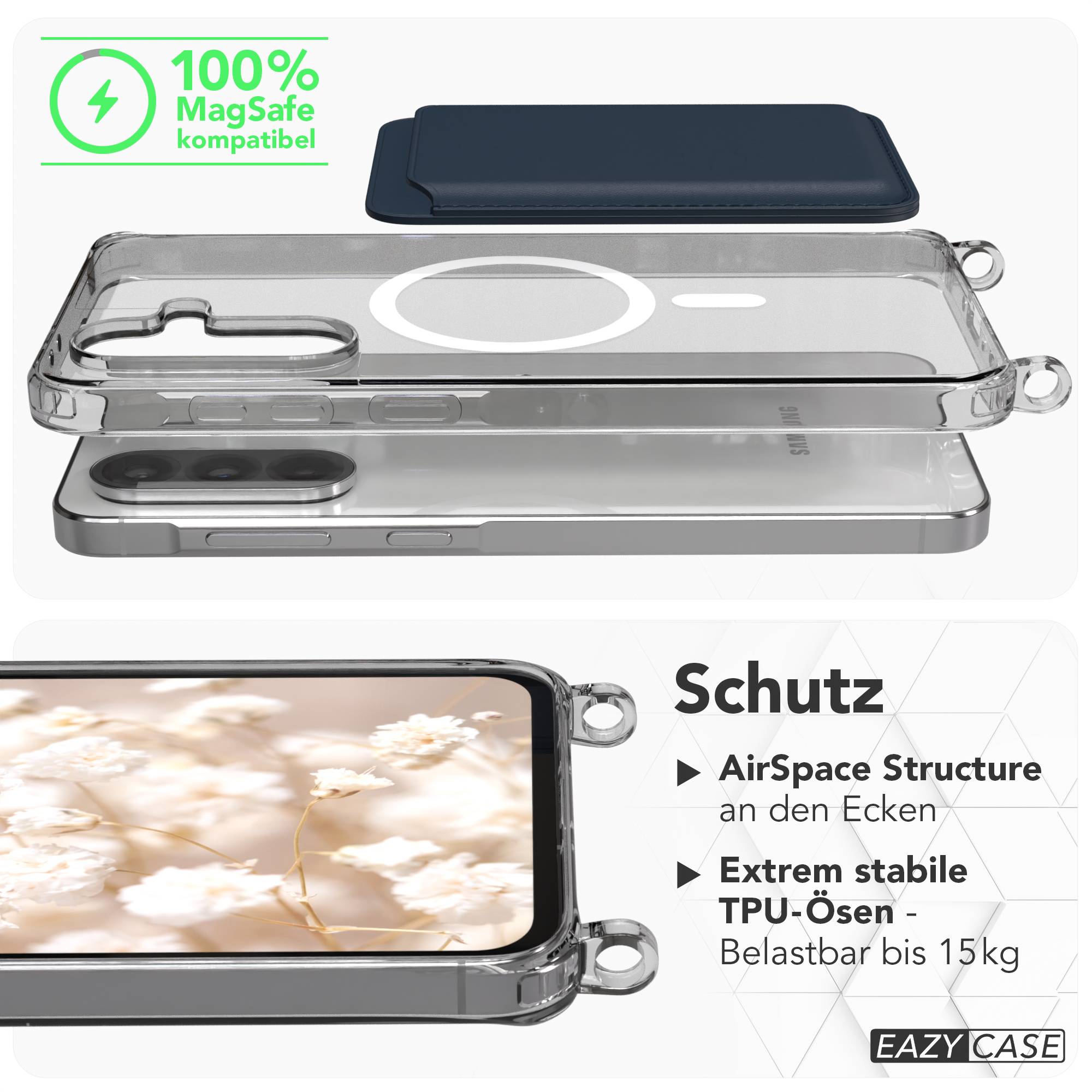 Samsung Galaxy A56 Handykette MagSafe Boho Band verstellbar EAZY CASE