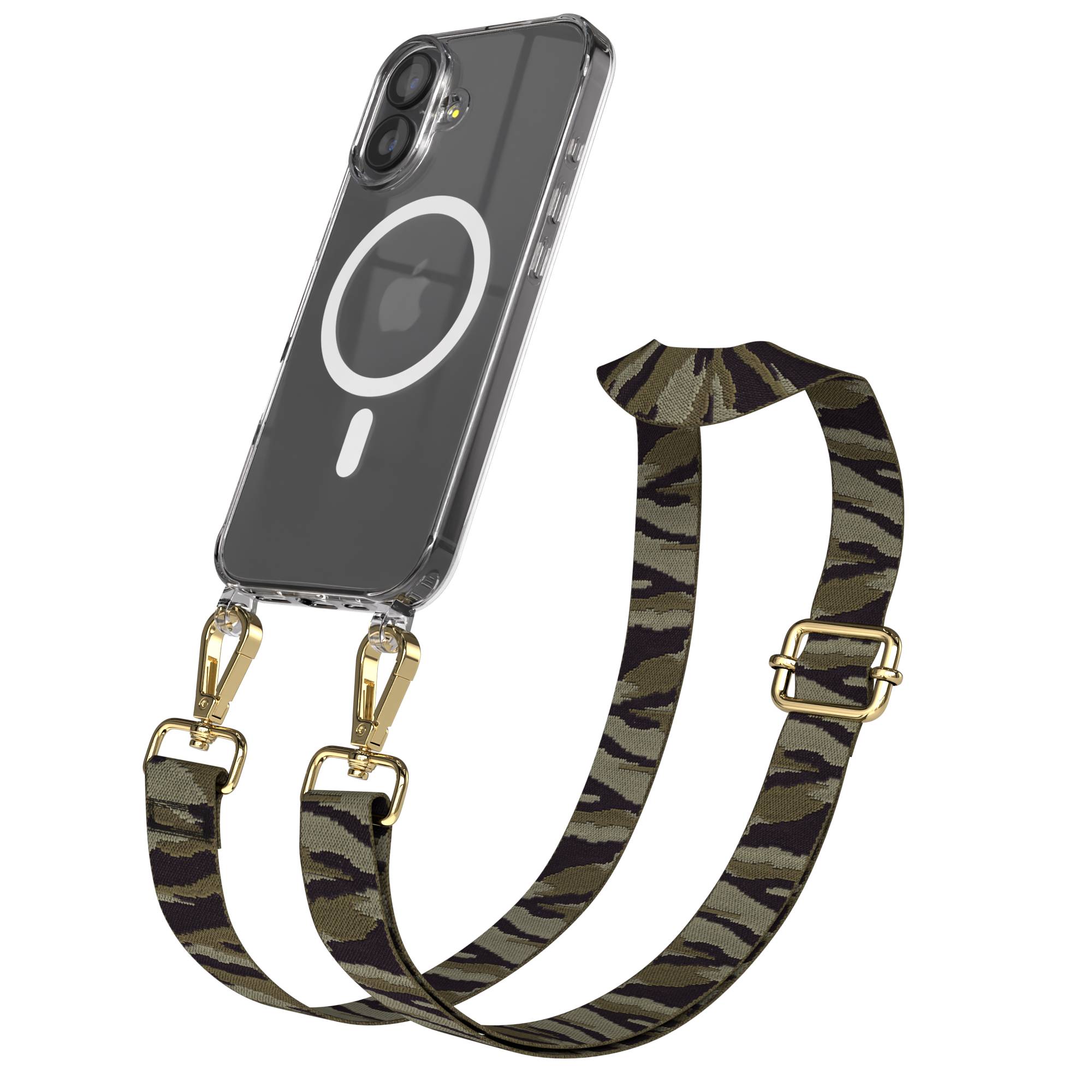 iPhone 17 MagSafe Handykette mit Boho Band verstellbar EAZY CASE
