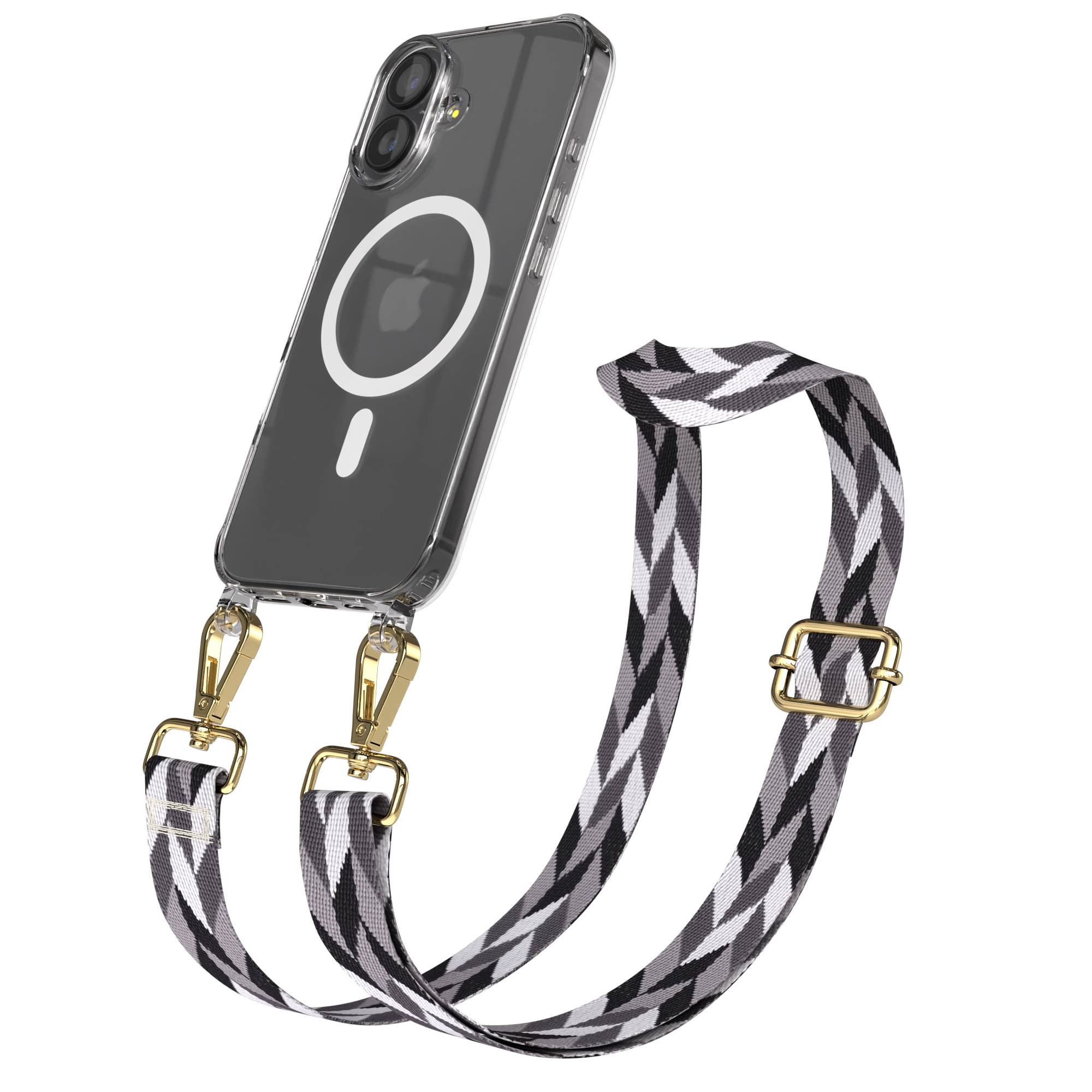 iPhone 17 MagSafe Handykette mit Boho Band verstellbar EAZY CASE