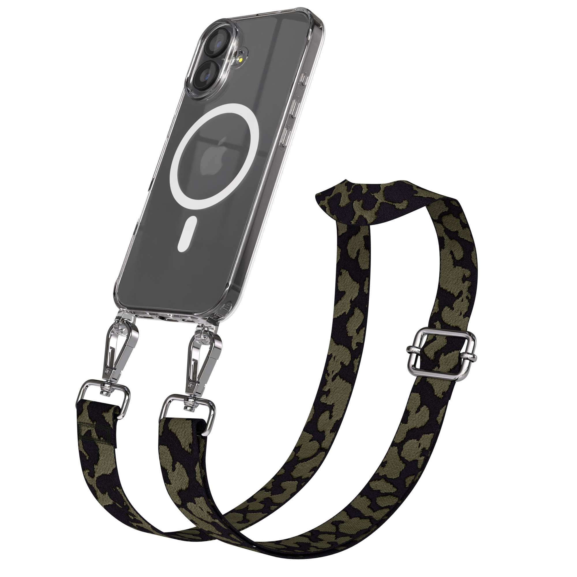 iPhone 17 MagSafe Handykette mit Boho Band verstellbar EAZY CASE