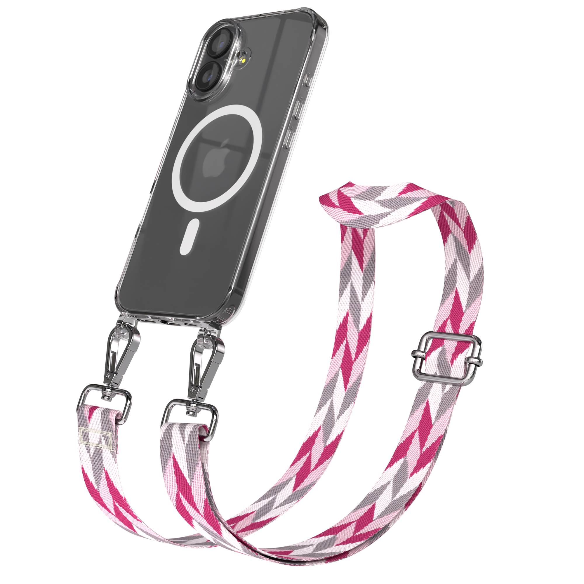 iPhone 17 MagSafe Handykette mit Boho Band verstellbar EAZY CASE