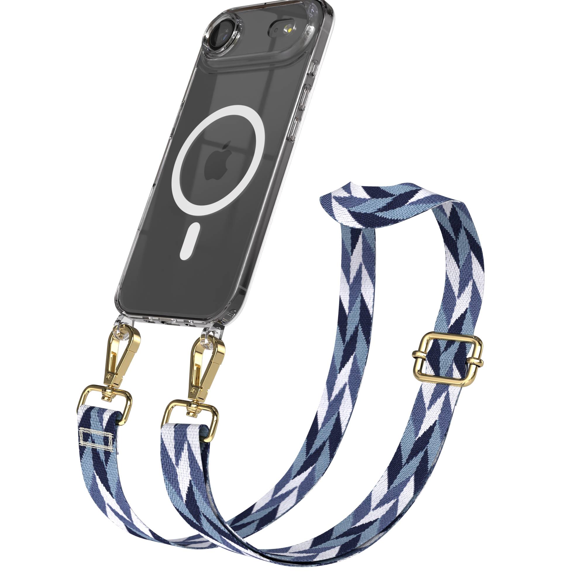 iPhone Air MagSafe Handykette mit Boho Band verstellbar