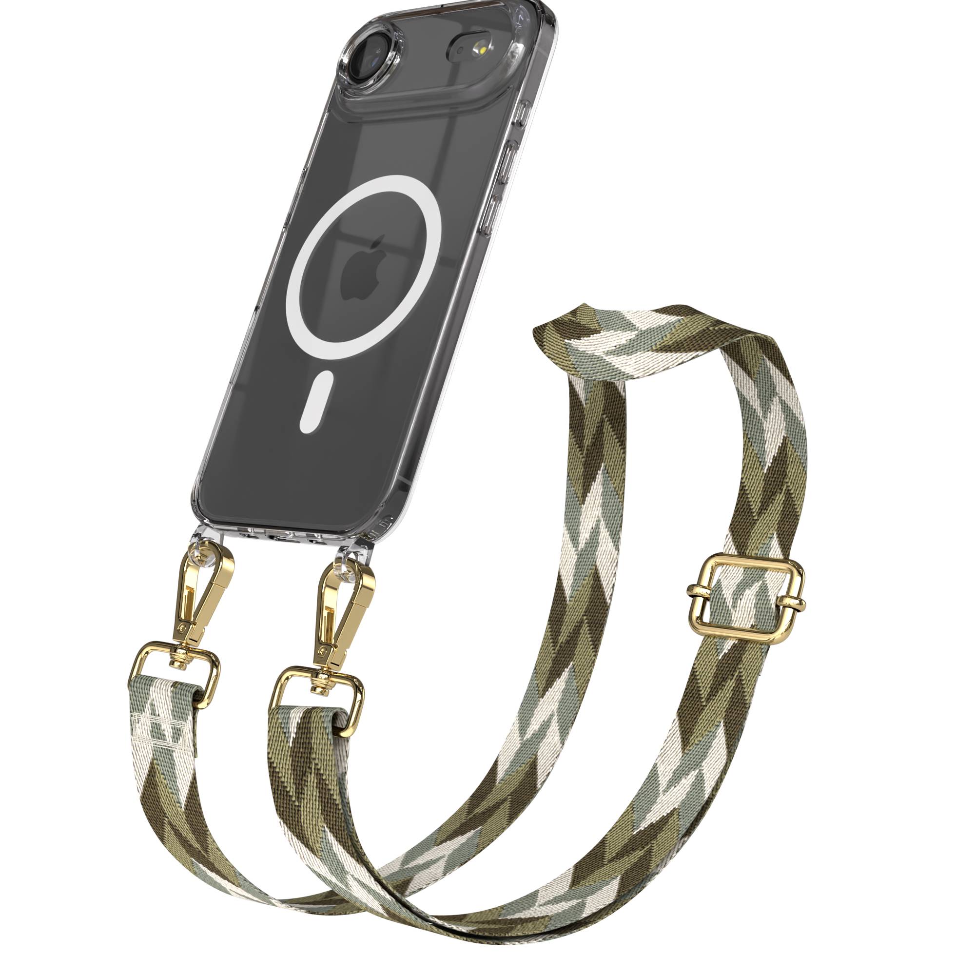 iPhone Air MagSafe Handykette mit Boho Band verstellbar