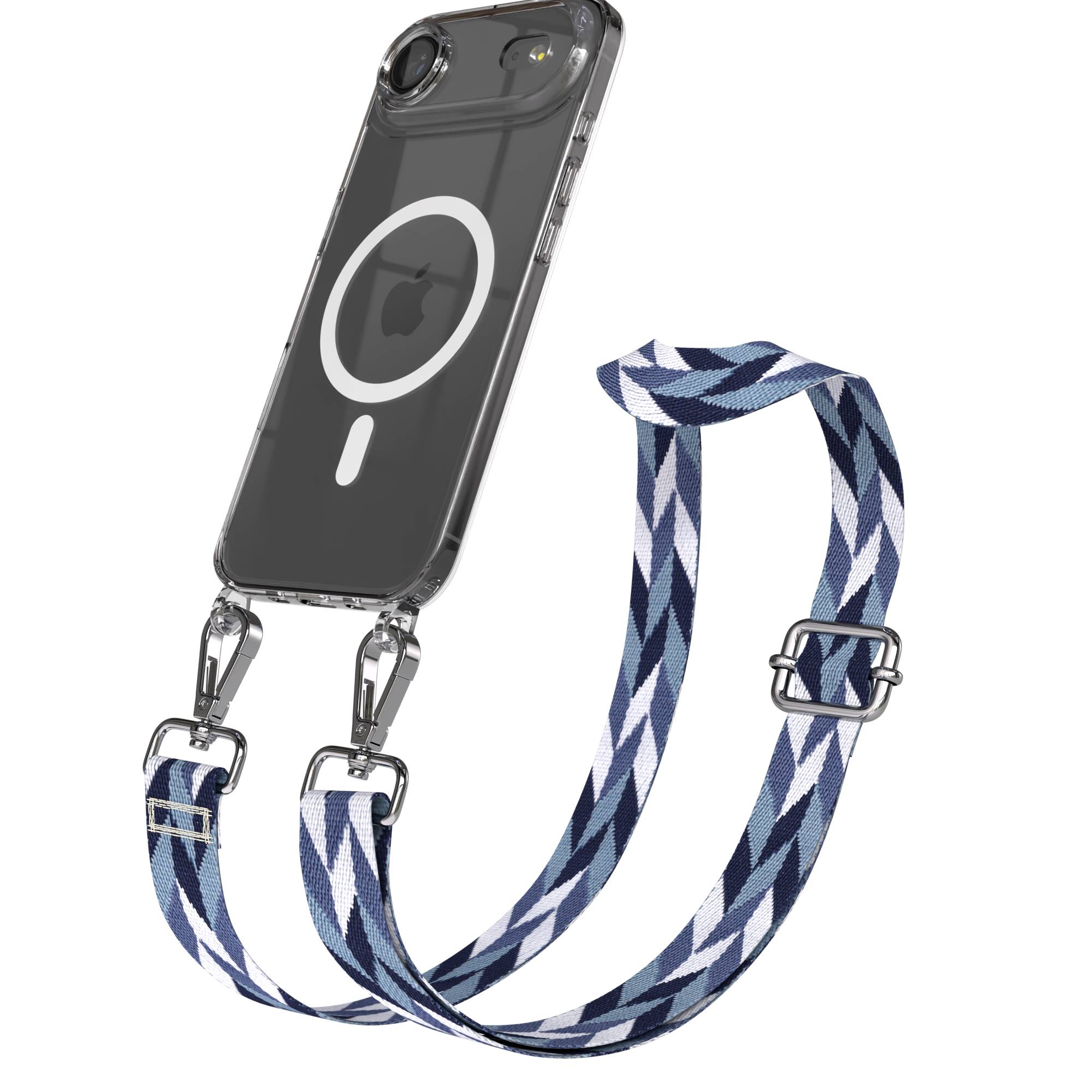 iPhone Air MagSafe Handykette mit Boho Band verstellbar