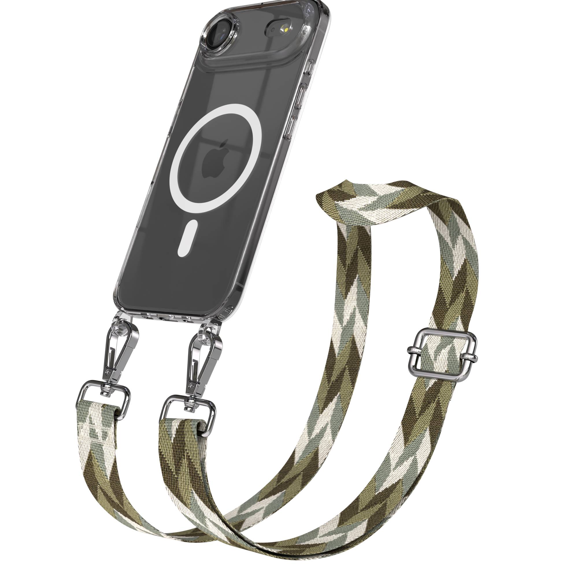 iPhone Air MagSafe Handykette mit Boho Band verstellbar
