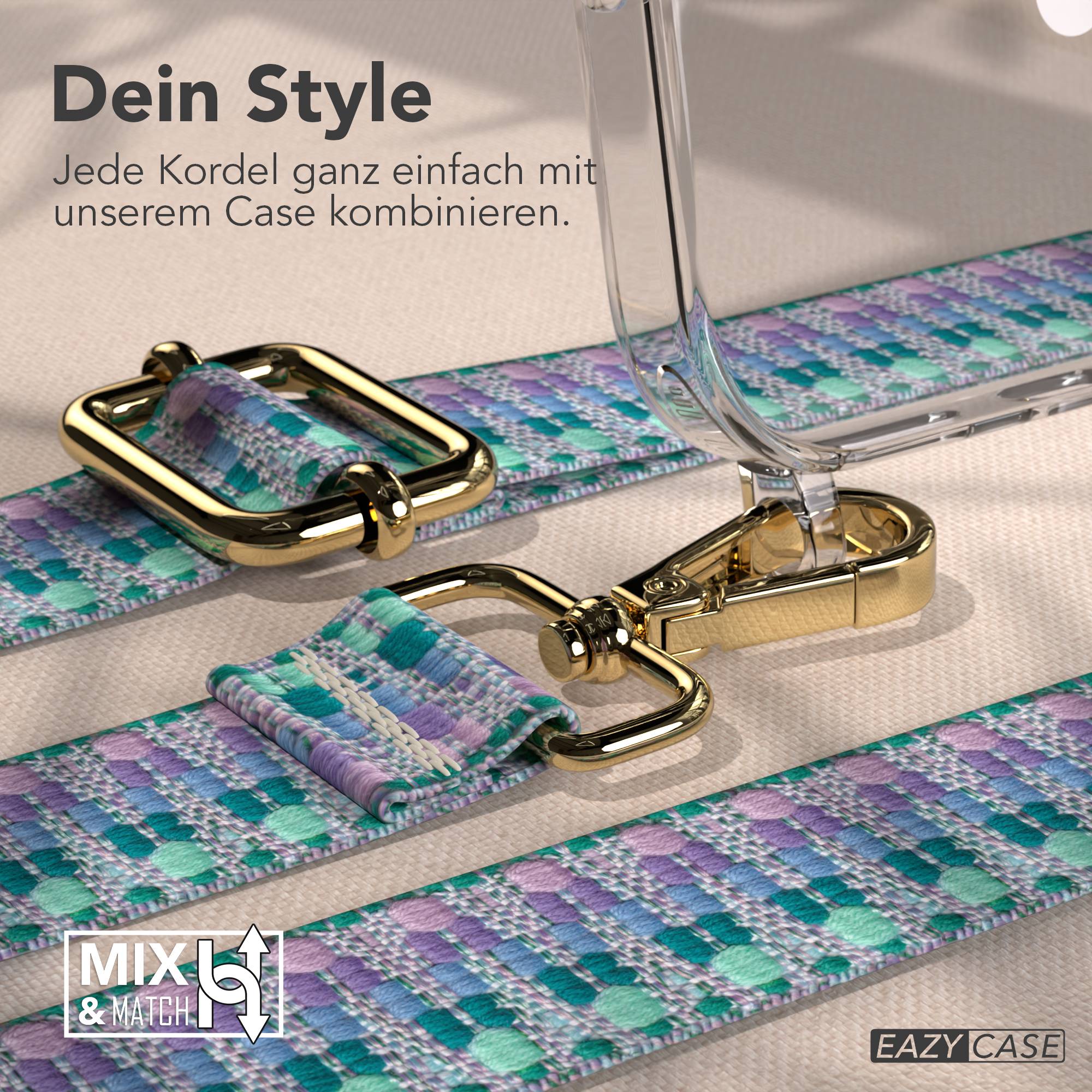 iPhone 17 Pro Max Handykette mit MagSafe und verstellbarem Boho Band