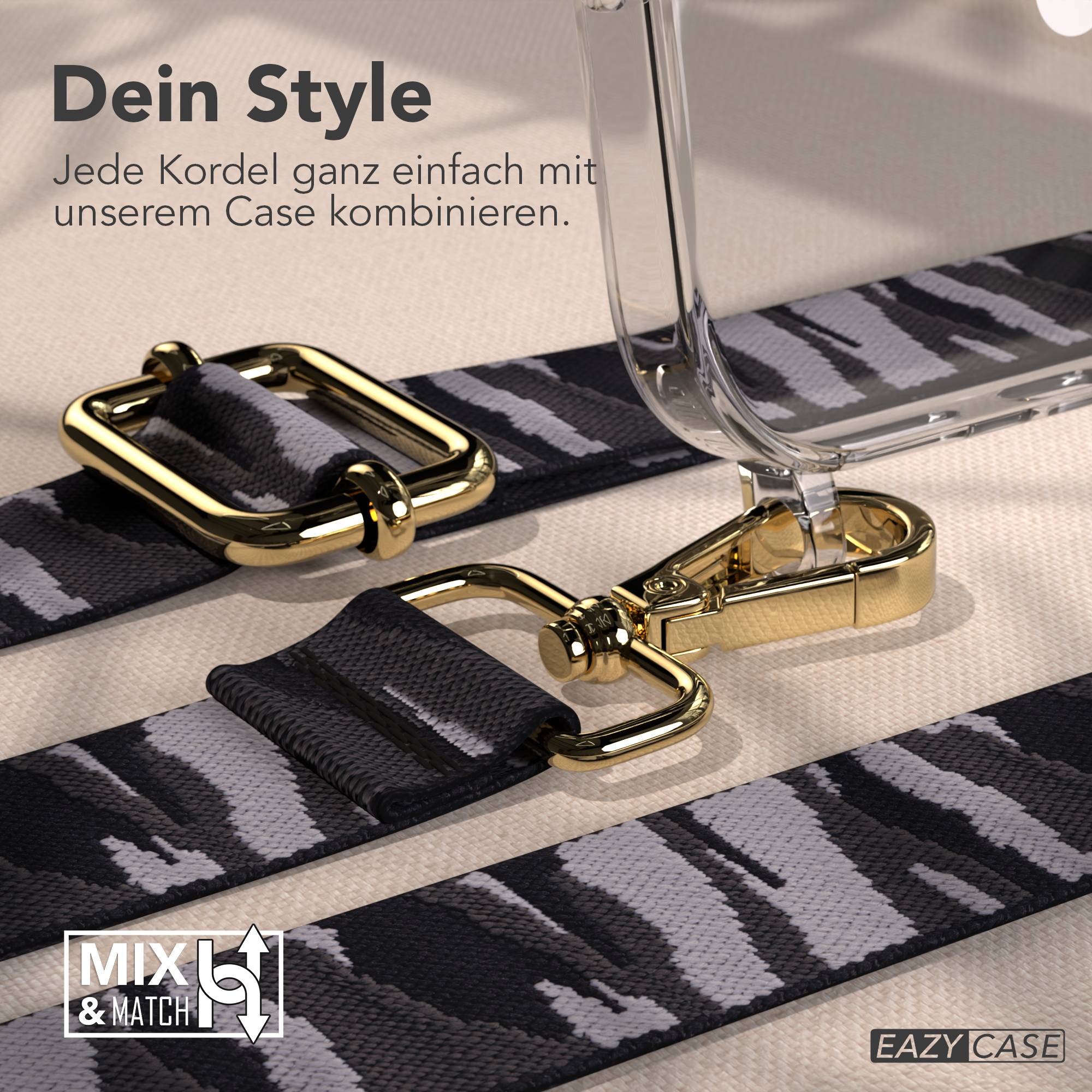 iPhone 17 Pro Max Handykette mit MagSafe und verstellbarem Boho Band