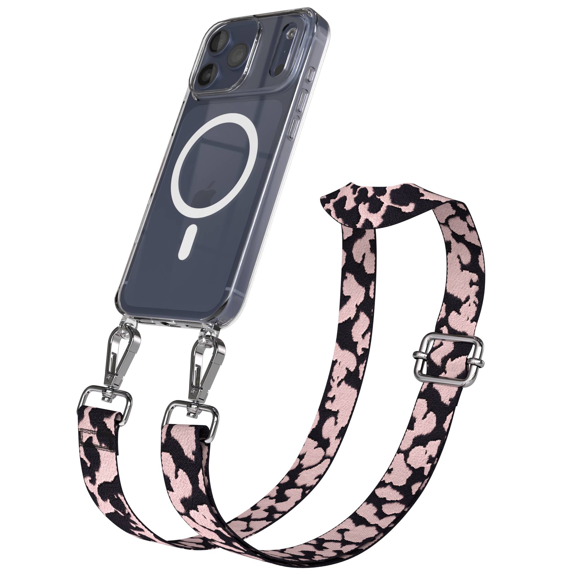 iPhone 17 Pro Max Handykette mit MagSafe und verstellbarem Boho Band