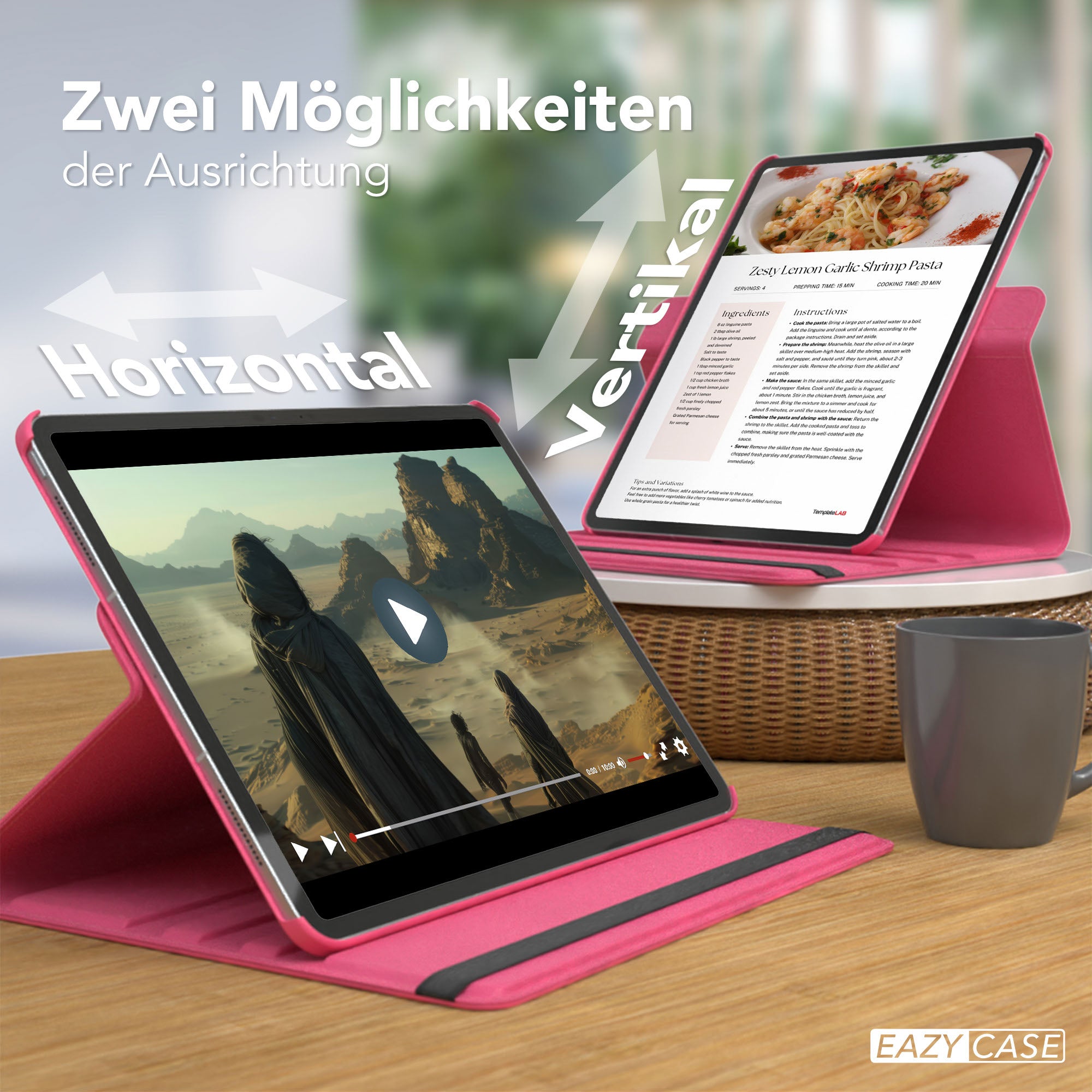 iPad Pro 13" (2025) drehbare Hülle