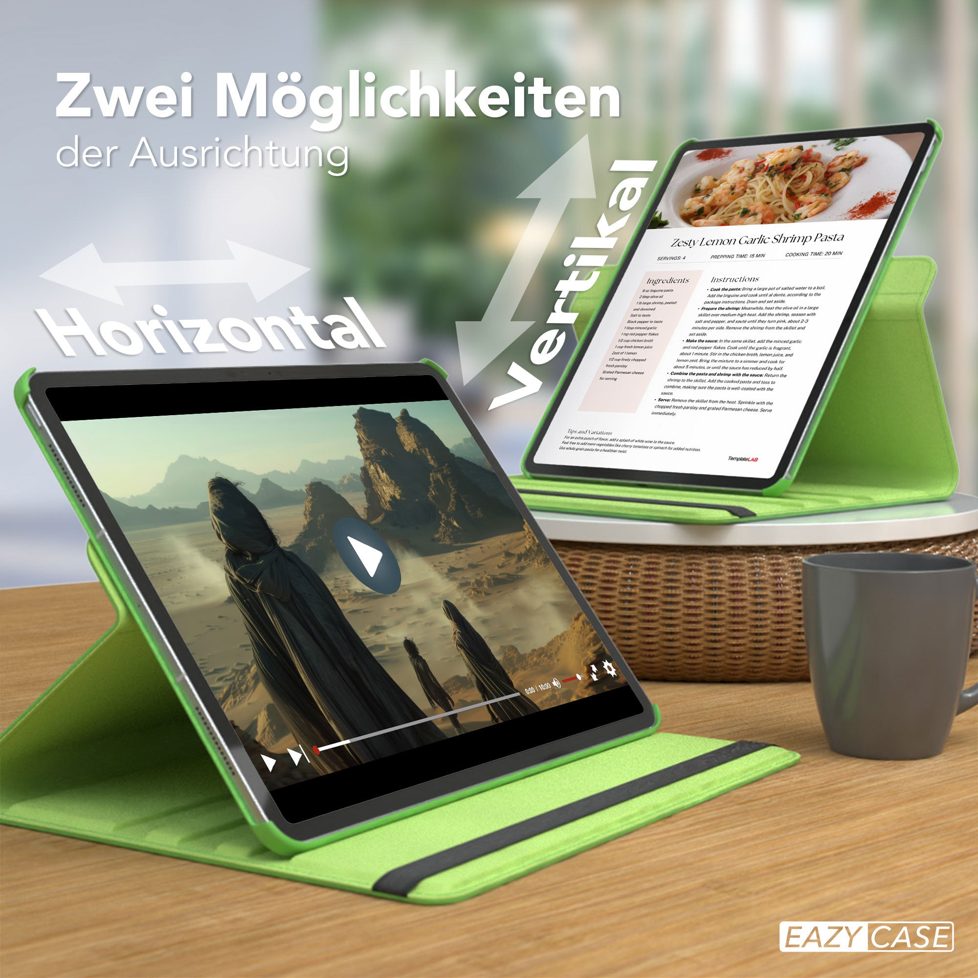 iPad Pro 13" (2025) drehbare Hülle