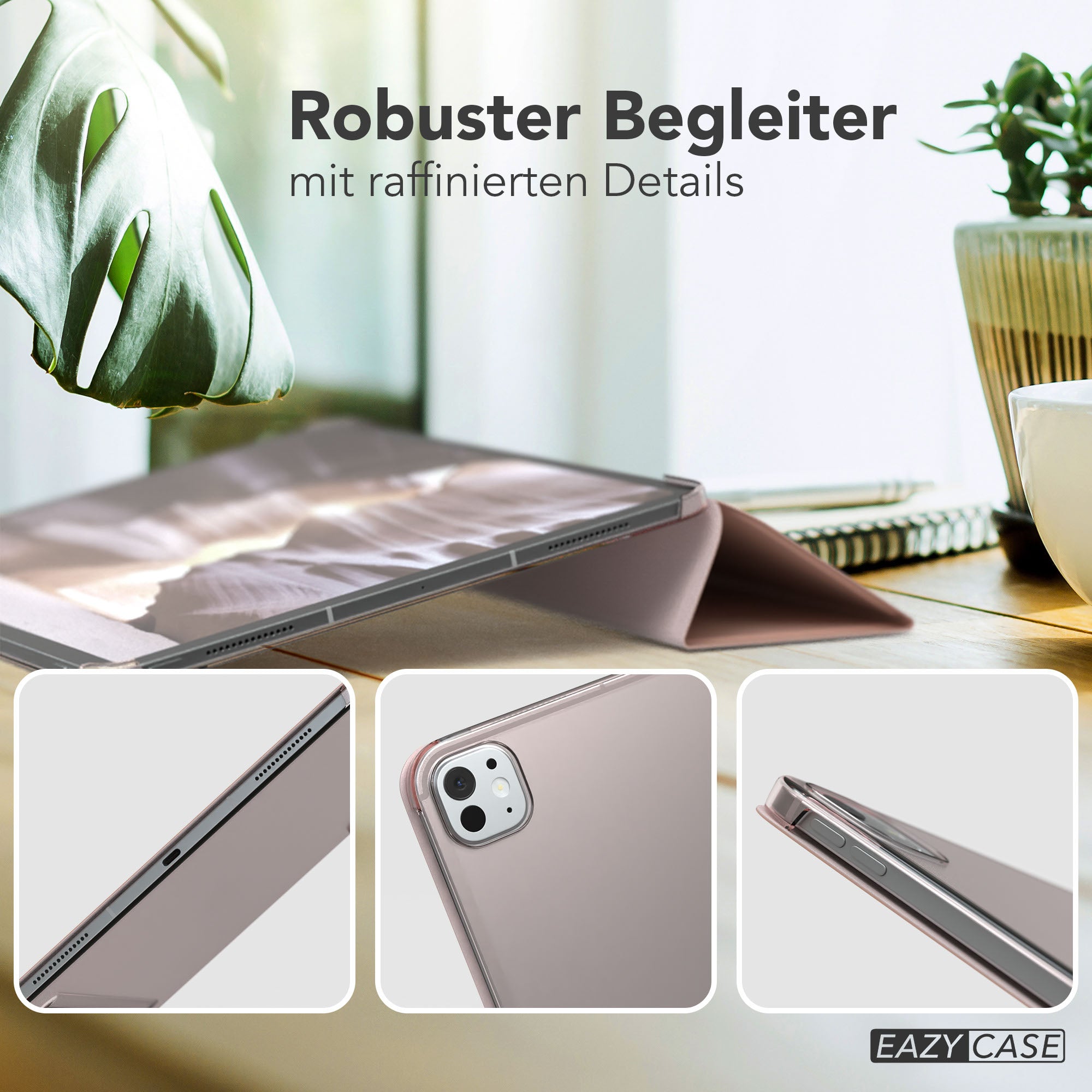 Apple iPad Pro 13 Zoll 2025 Tablethülle Smartcase mit Aufstellfunktion