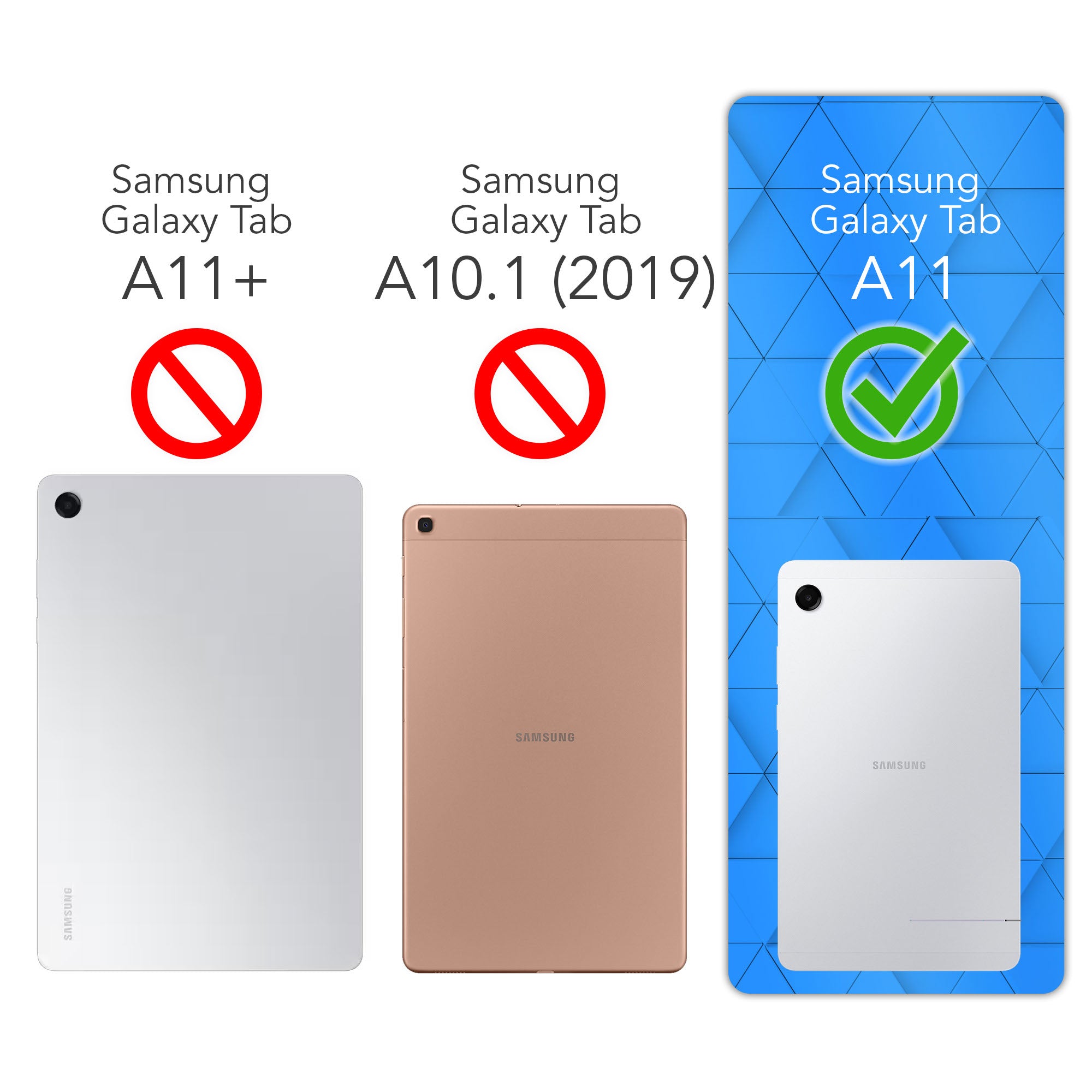 Samsung Galaxy Tab A11 Glasfolie Displayschutz von EAZY CASE