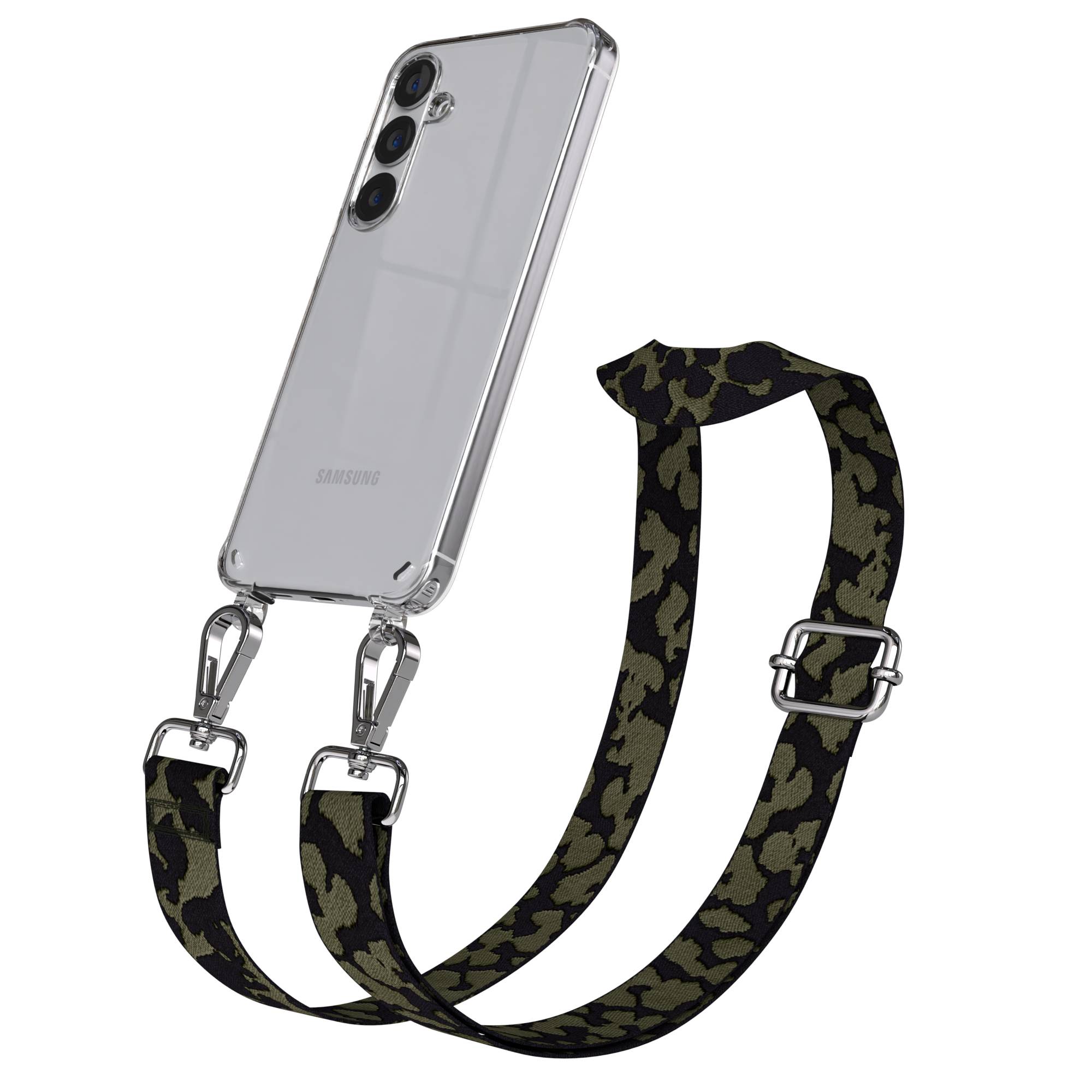 Samsung Galaxy S25 Plus Handykette mit Boho Band verstellbarer Trageriemen
