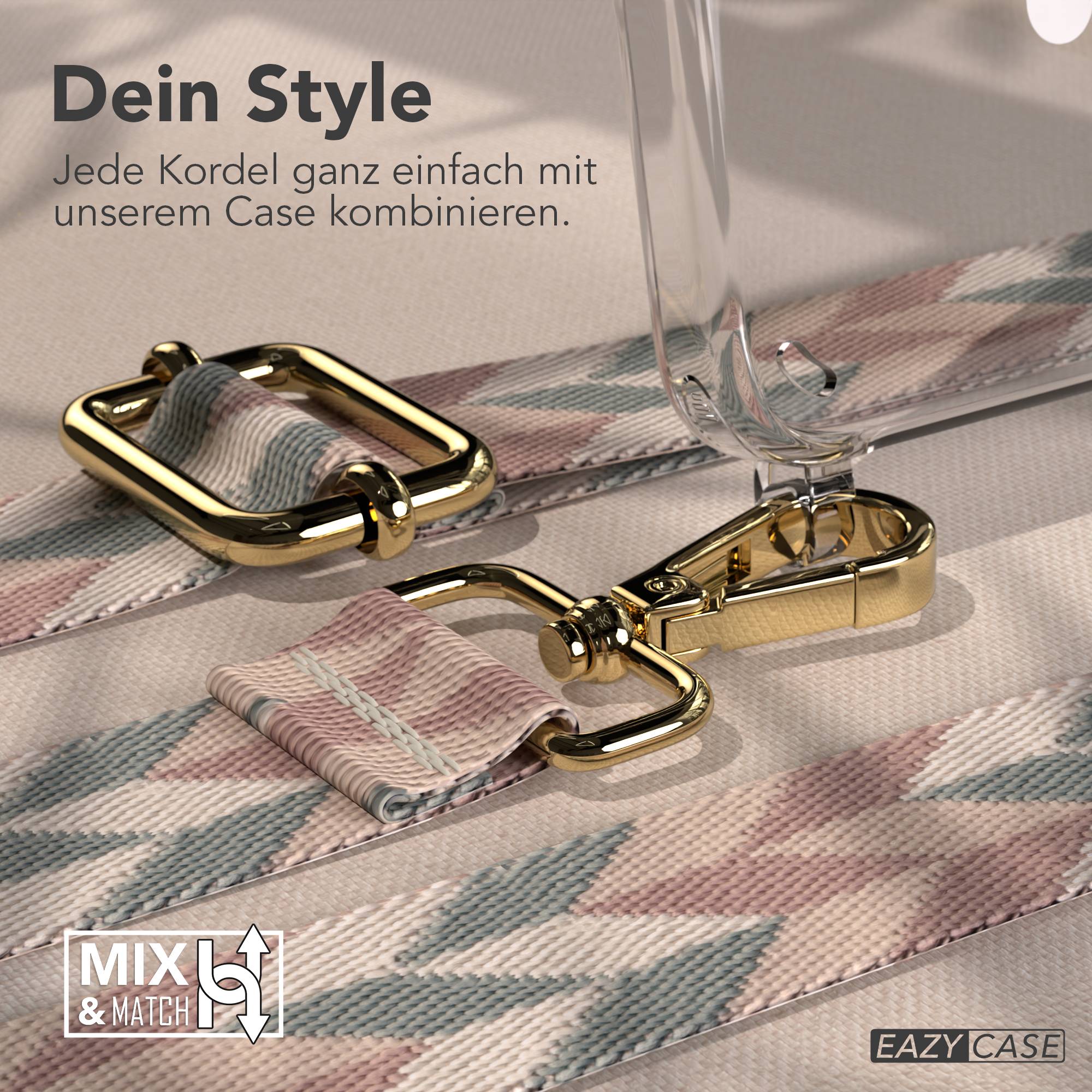 Samsung Galaxy S25 Handykette MagSafe mit verstellbarem Boho Band Set